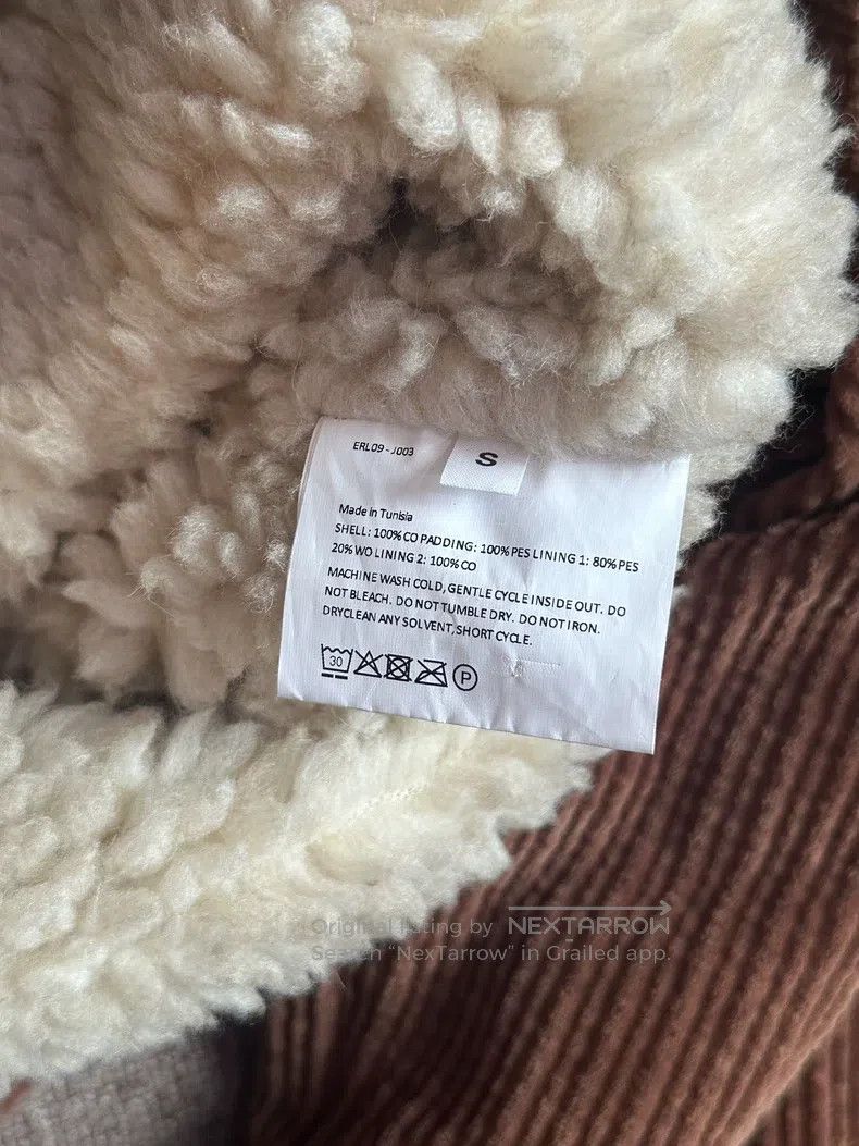 ERL ERL Fleece Corduroy Jacket Size S / US 4 / IT 40 - 5 Thumbnail