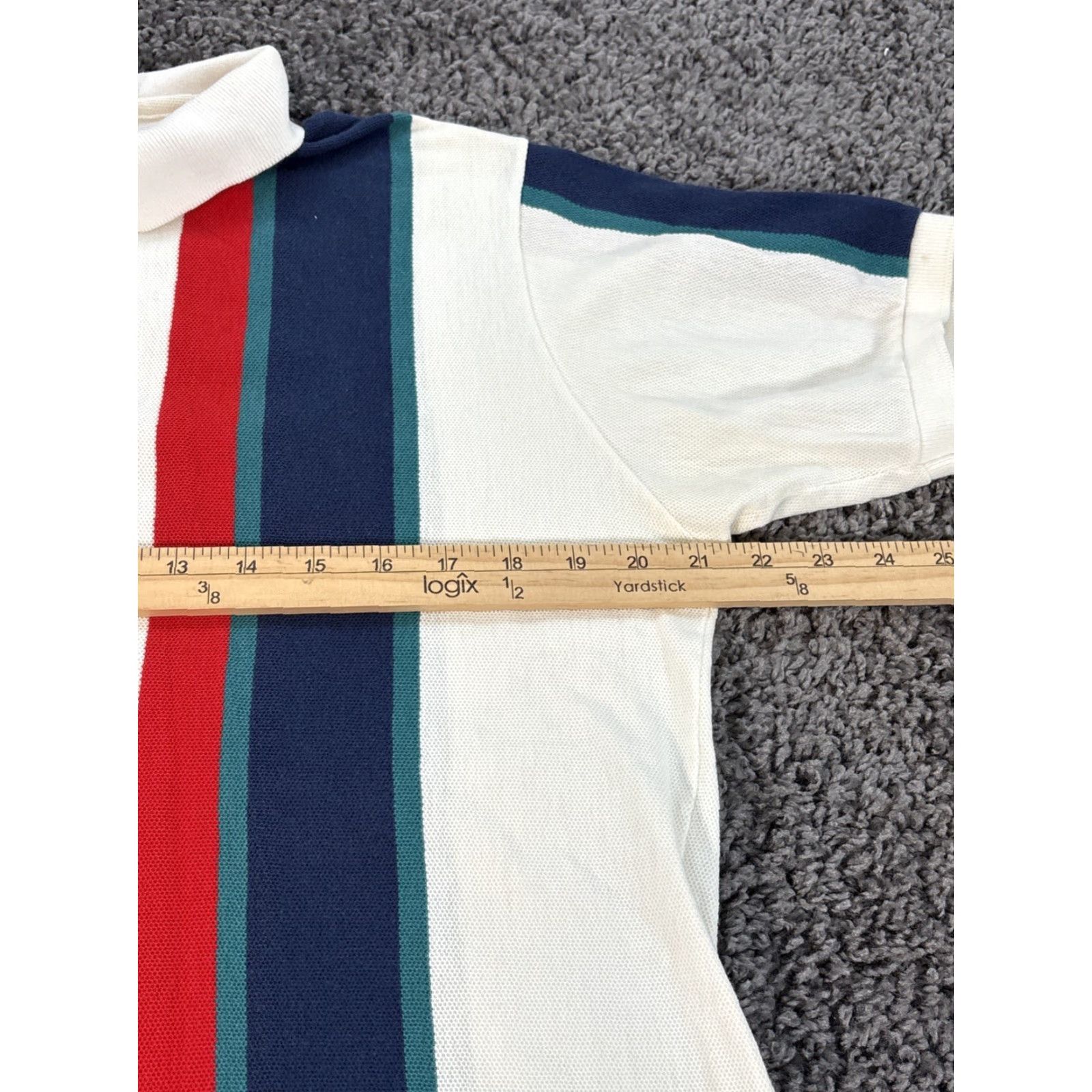 Gant VINTAGE GANT Rugger Polo Shirt Mens L Blue 100% Cotton Made In USA Short Sleeve Casual (Polo) Shirt Size US L / EU 52-54 / 3 - 3 Thumbnail
