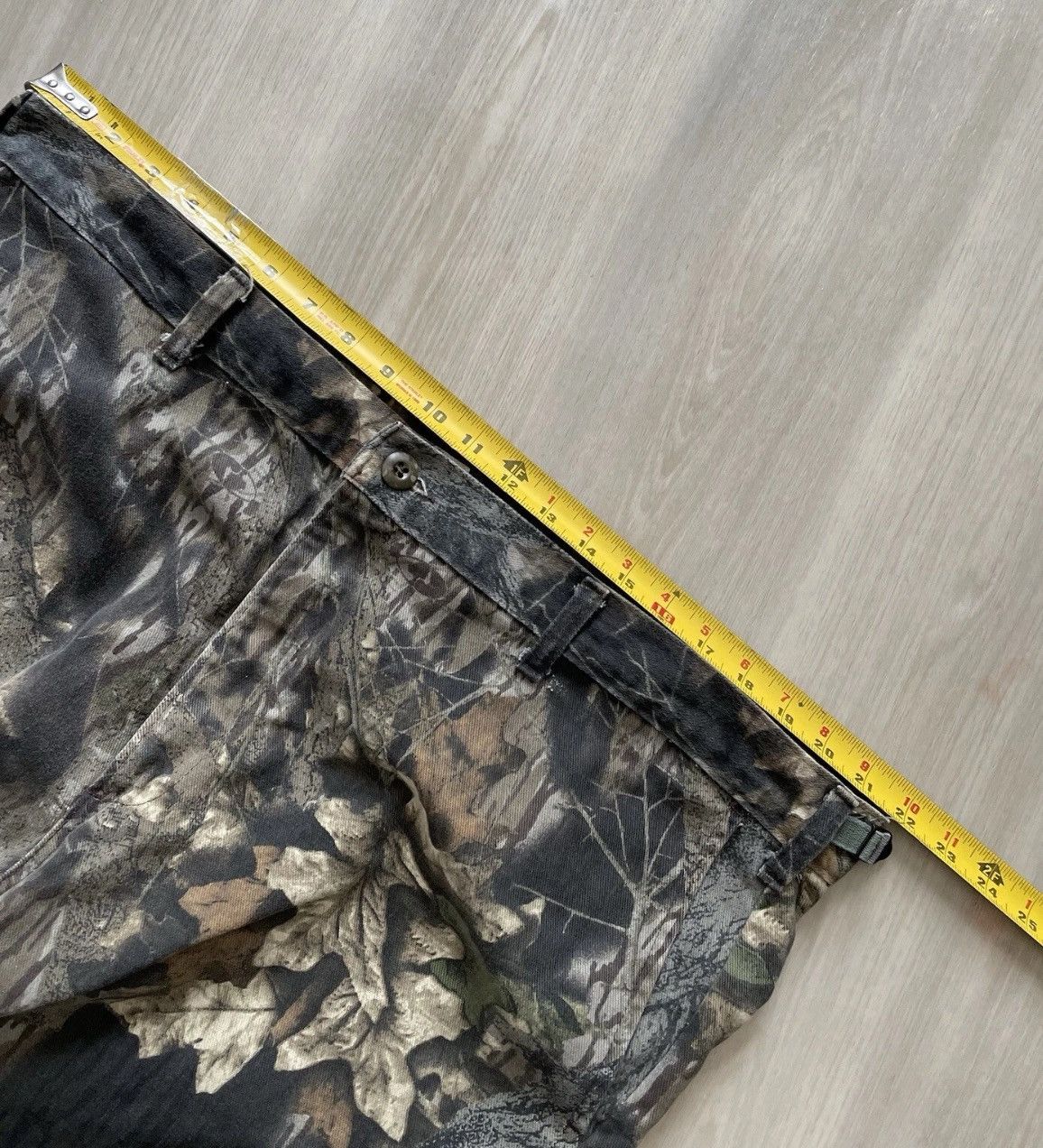 Mossy Oaks Vintage 90s Mossy Oak Pants Break Up Camo Cargo USA Sz 44 Size US 44 / EU 60 - 6 Thumbnail