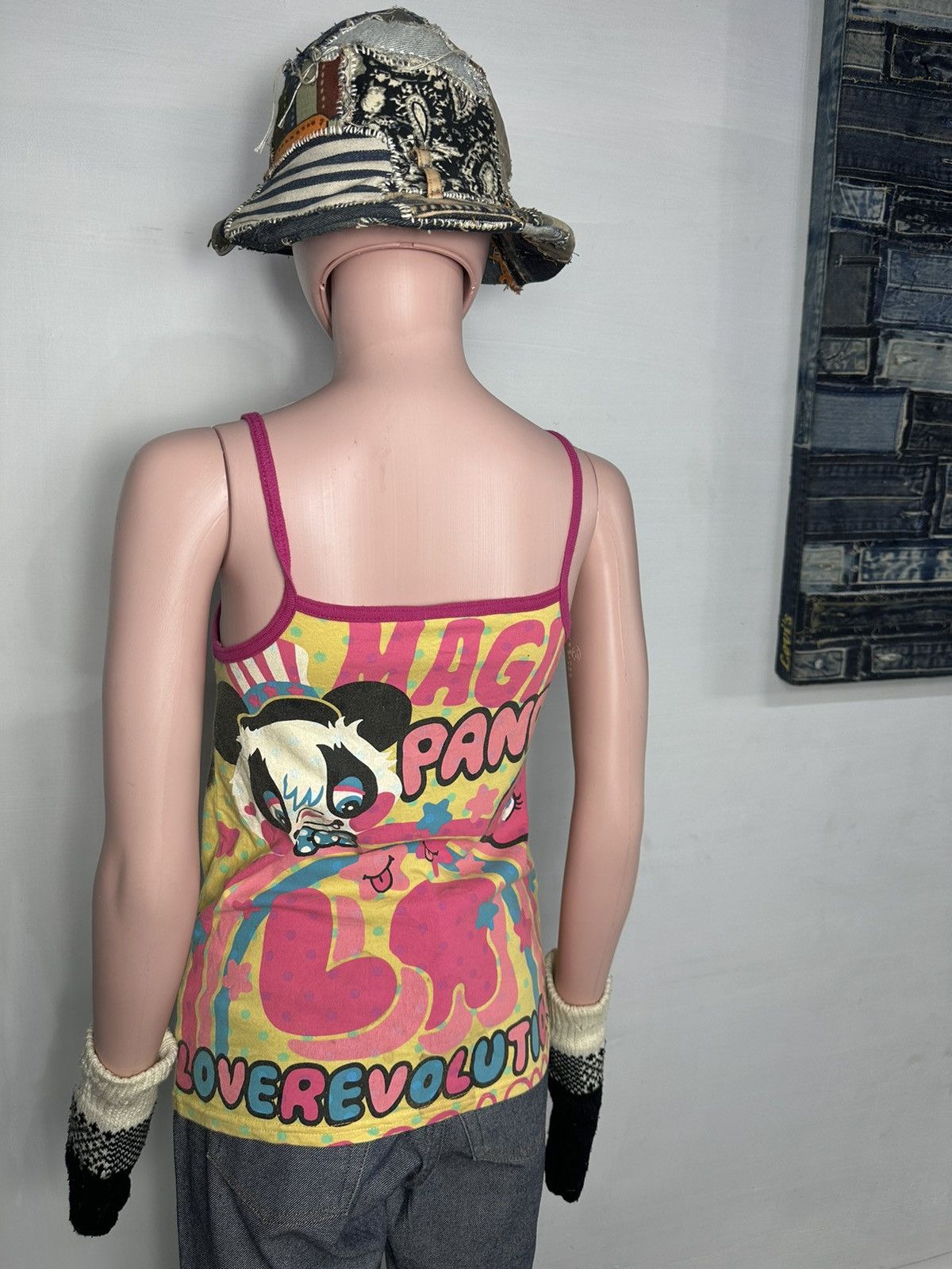 Japanese Brand Grand Slam Japanese Cartoon Sleeveless Nice Design Art Size XS / US 0-2 / IT 36-38 - 15 Thumbnail