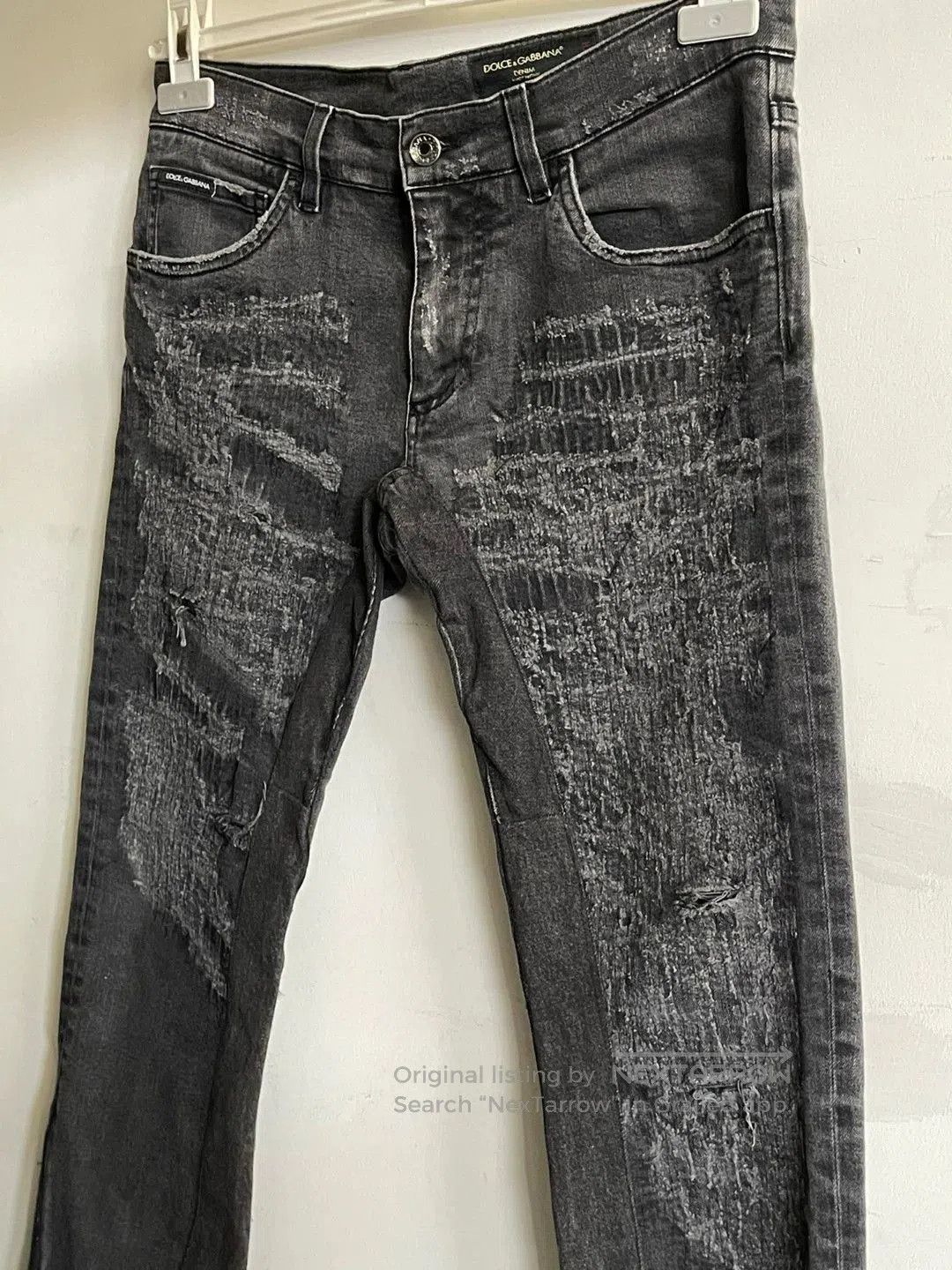 Dolce & Gabbana Dolce&Gabbana Patchwork Denim Jeans. Size US 30 / EU 46 - 3 Thumbnail