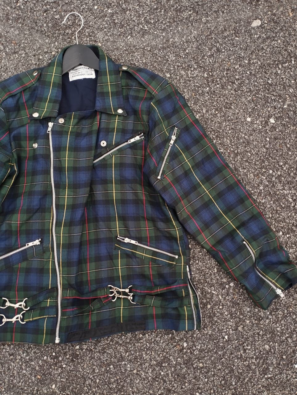 Seditionaries × Vintage RARE seditionaries king mob london tartan jacket Size US M / EU 48-50 / 2 - 2 Thumbnail