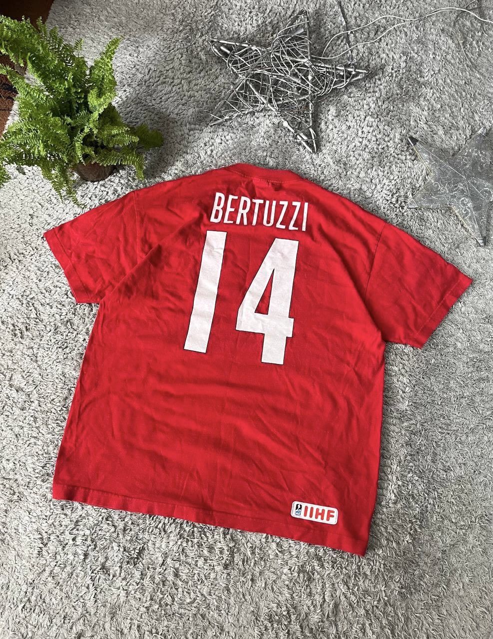 Nike × Vintage 00s Nike Vintage T-Shirt Streetwear Big Logo 14 Bertuzzi Y2k Size US XL / EU 56 / 4 - 6 Thumbnail