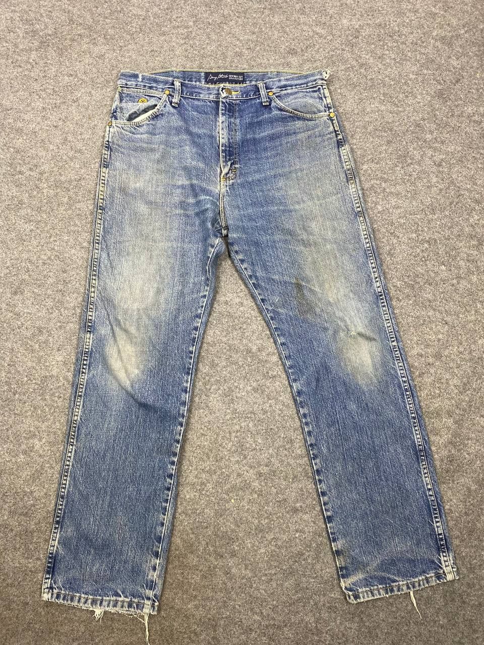 Wrangler wrangler george strait cowboy cut denim nice design Size US 36 / EU 52 - 8 Thumbnail