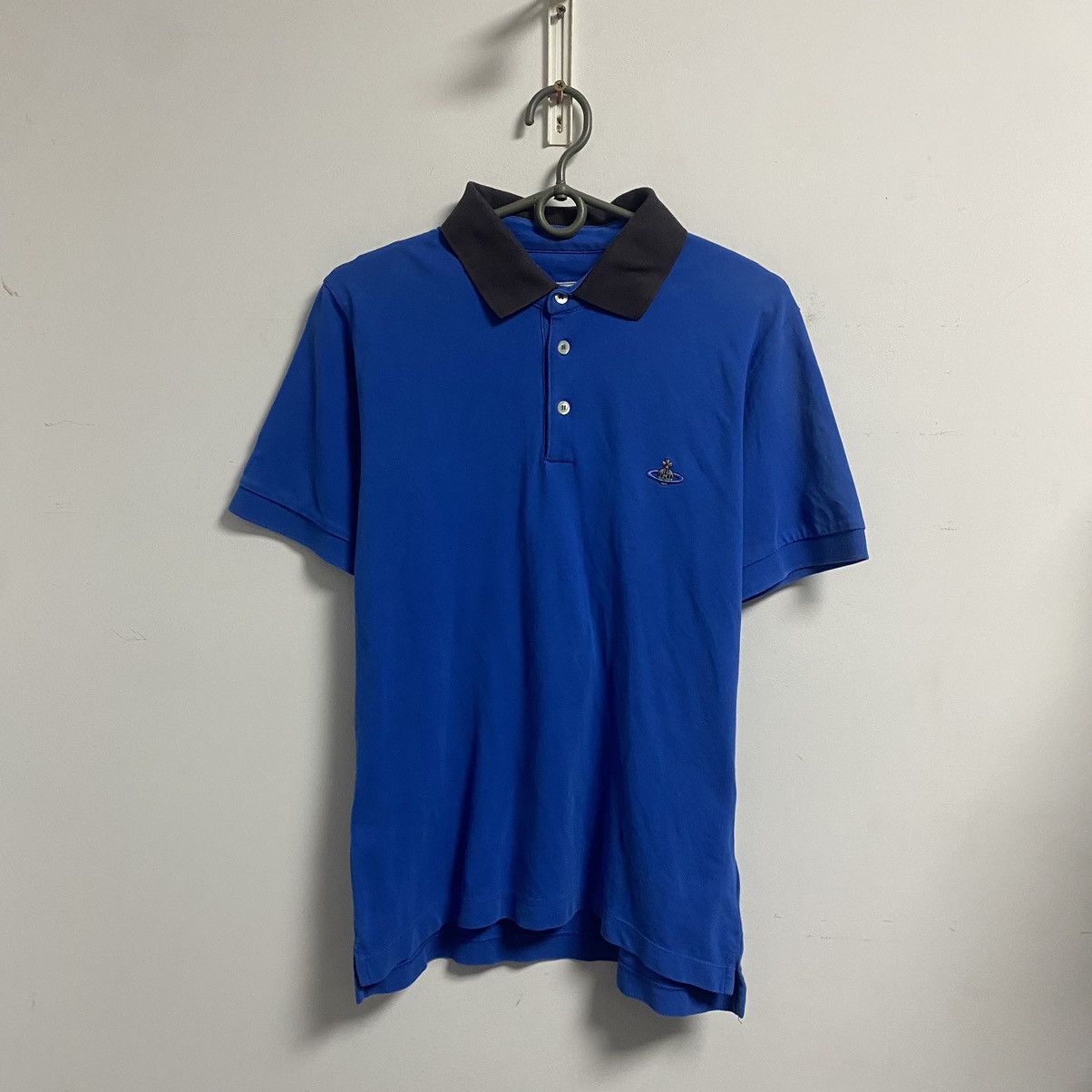 Vivienne Westwood Vintage Vivienne Westwood Polo Shirt Logo Orb Basic Y2k Size US M / EU 48-50 / 2 - 1 Thumbnail