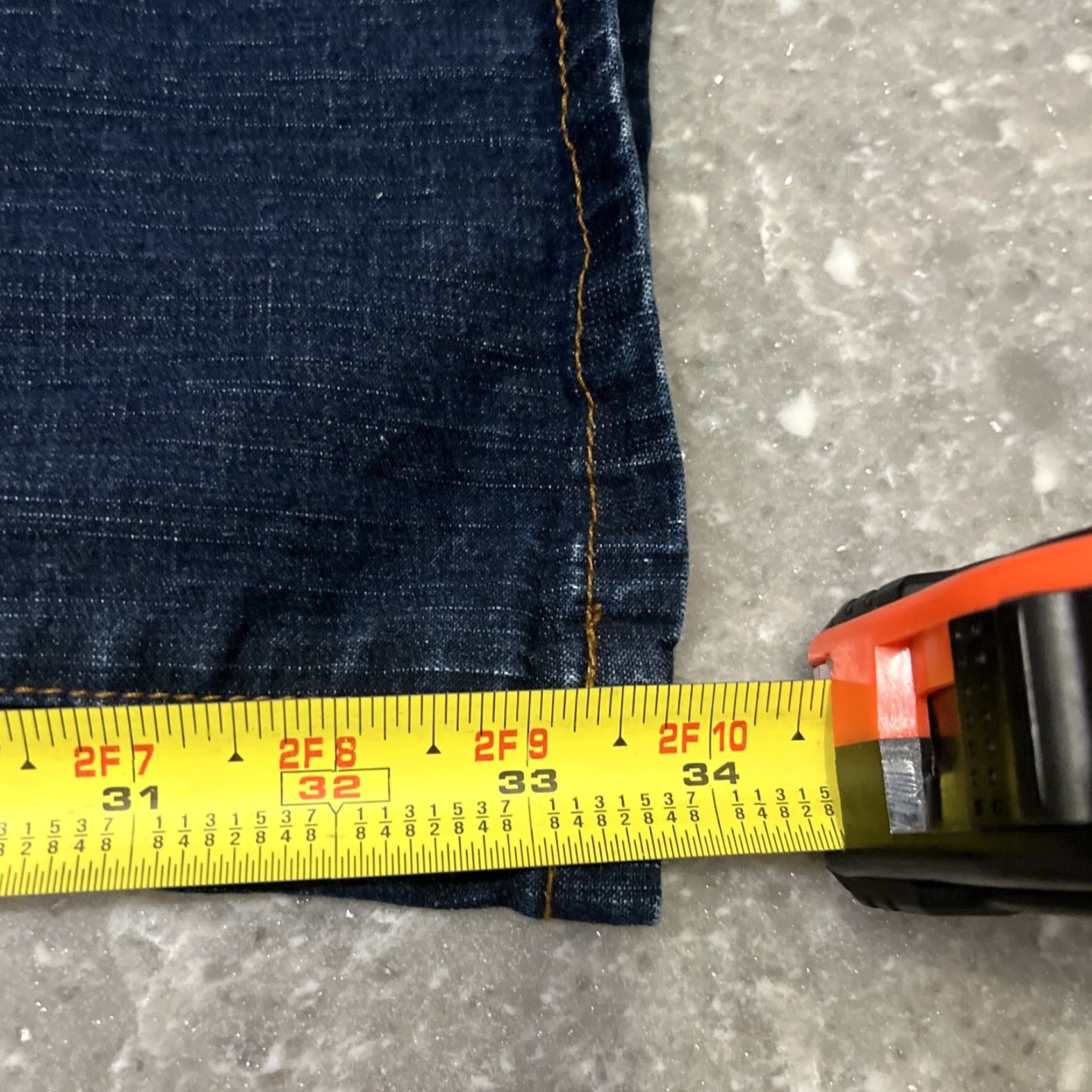 Akademiks Akademiks Jeans Men Straight Leg 36W 34L Blue Denim 5-Pocket Zip High Rise Regular Mens Size US 36 / EU 52 - 5 Thumbnail