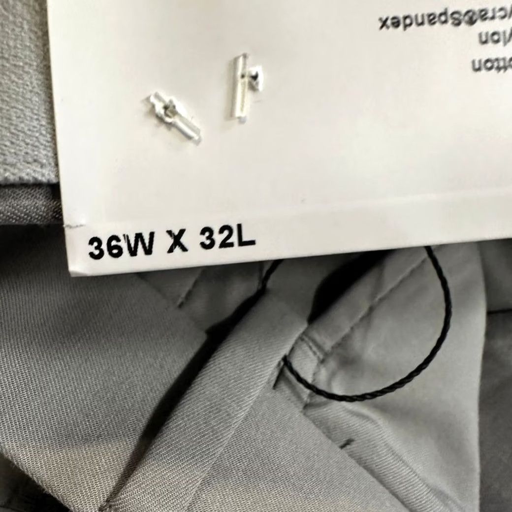Ralph Lauren Ralph Lauren Dress Pants Mens 36X32 Grey Classic Stretch NEW Size US 36 / EU 52 - 7 Thumbnail