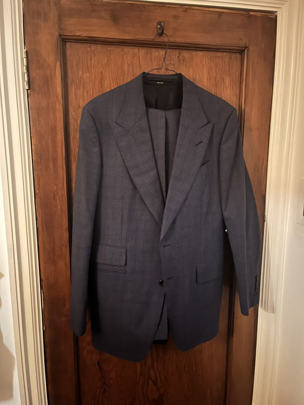 Tom Ford Tom Ford checked wool suit size uk 42 it 52 Size 42R - 1 Thumbnail