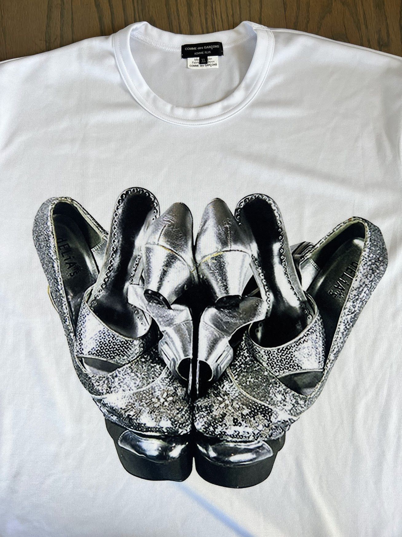 Comme des Garcons Homme Plus Comme des Garcons Homme Plus Workout Graphic Tshirt Size US XL / EU 56 / 4 - 2 Thumbnail