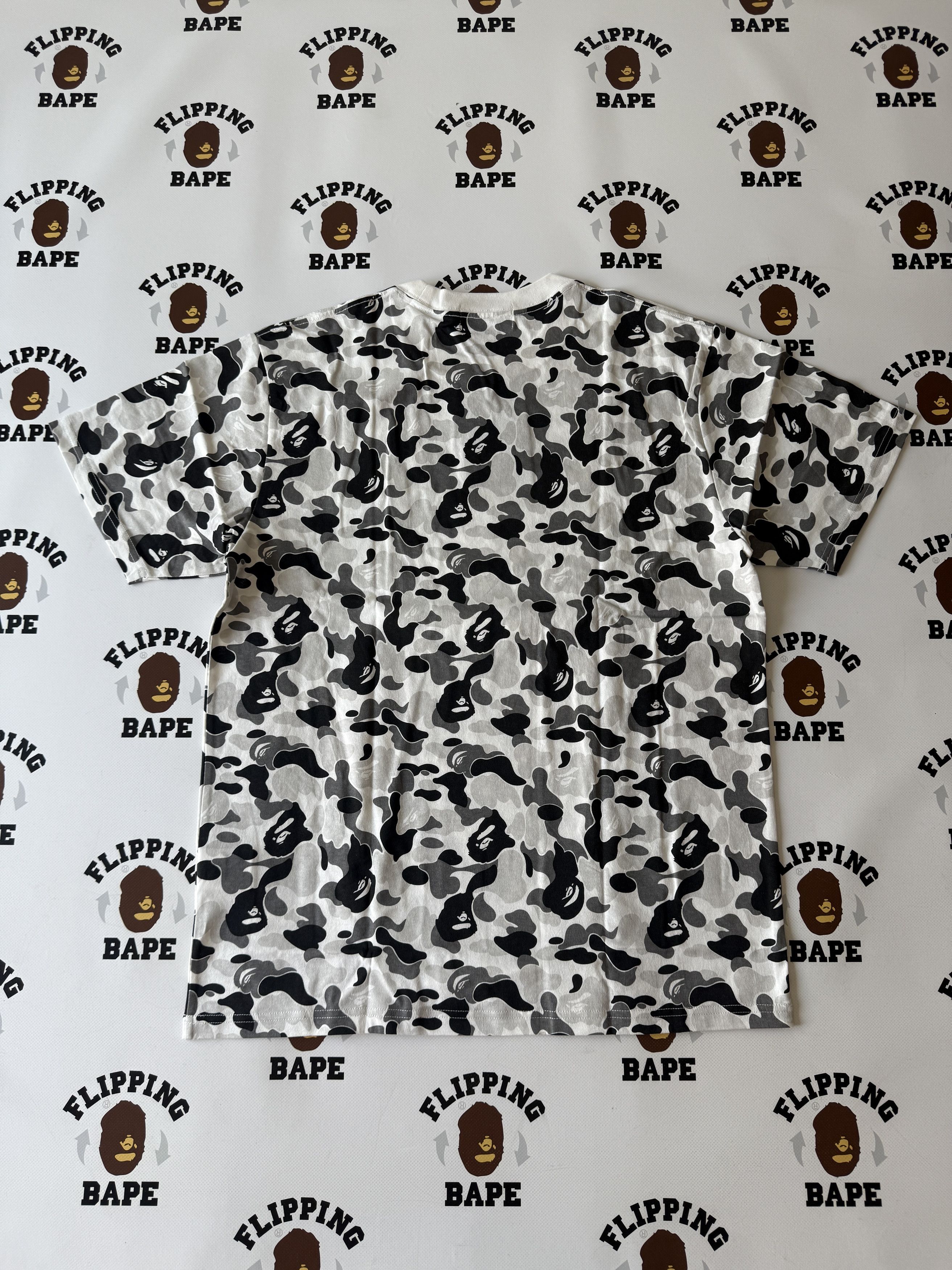 Bape ABC CAMO COLLEGE TEE Size US L / EU 52-54 / 3 - 2 Thumbnail