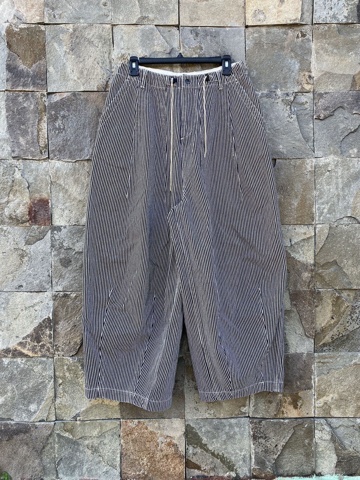 Needles Needles H.D Pants Painter Hickory Wide Leg Size US 30 / EU 46 - 1 Thumbnail