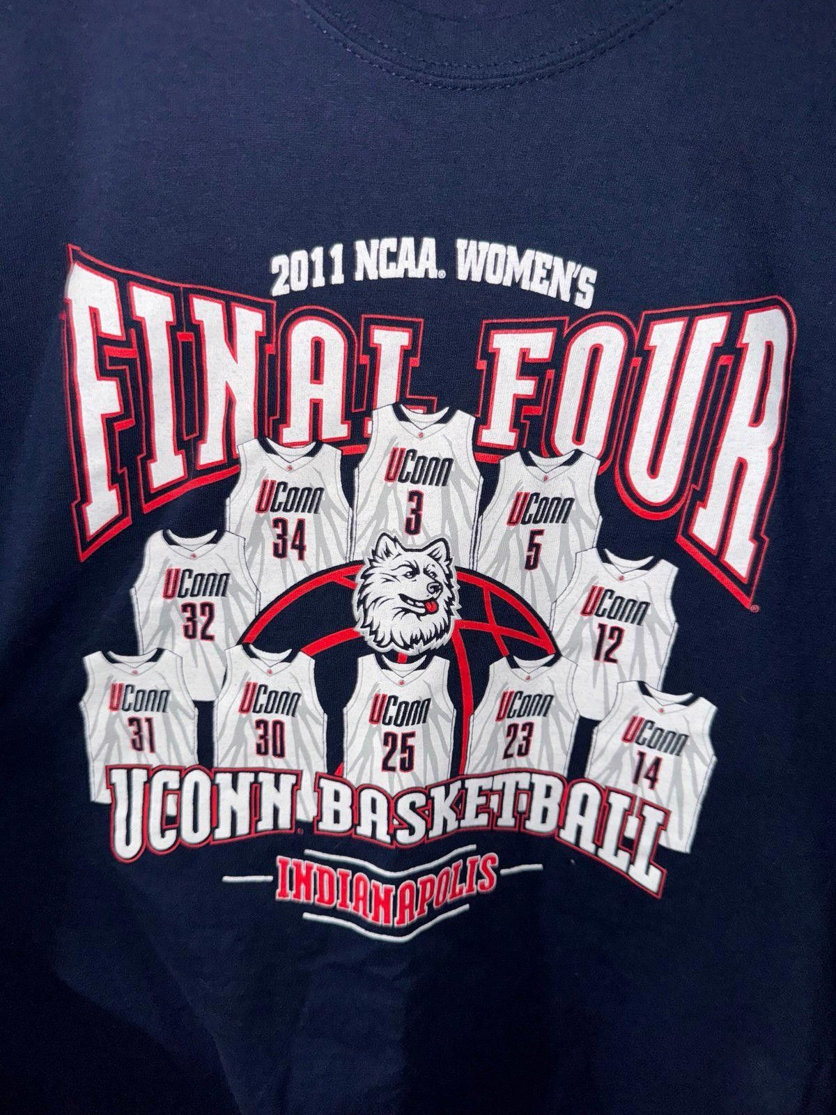NCAA 2011 Final Four UCONN HUSKIES Wmns L T-Shirt INDIANAPOLIS Size US M / EU 48-50 / 2 - 3 Thumbnail