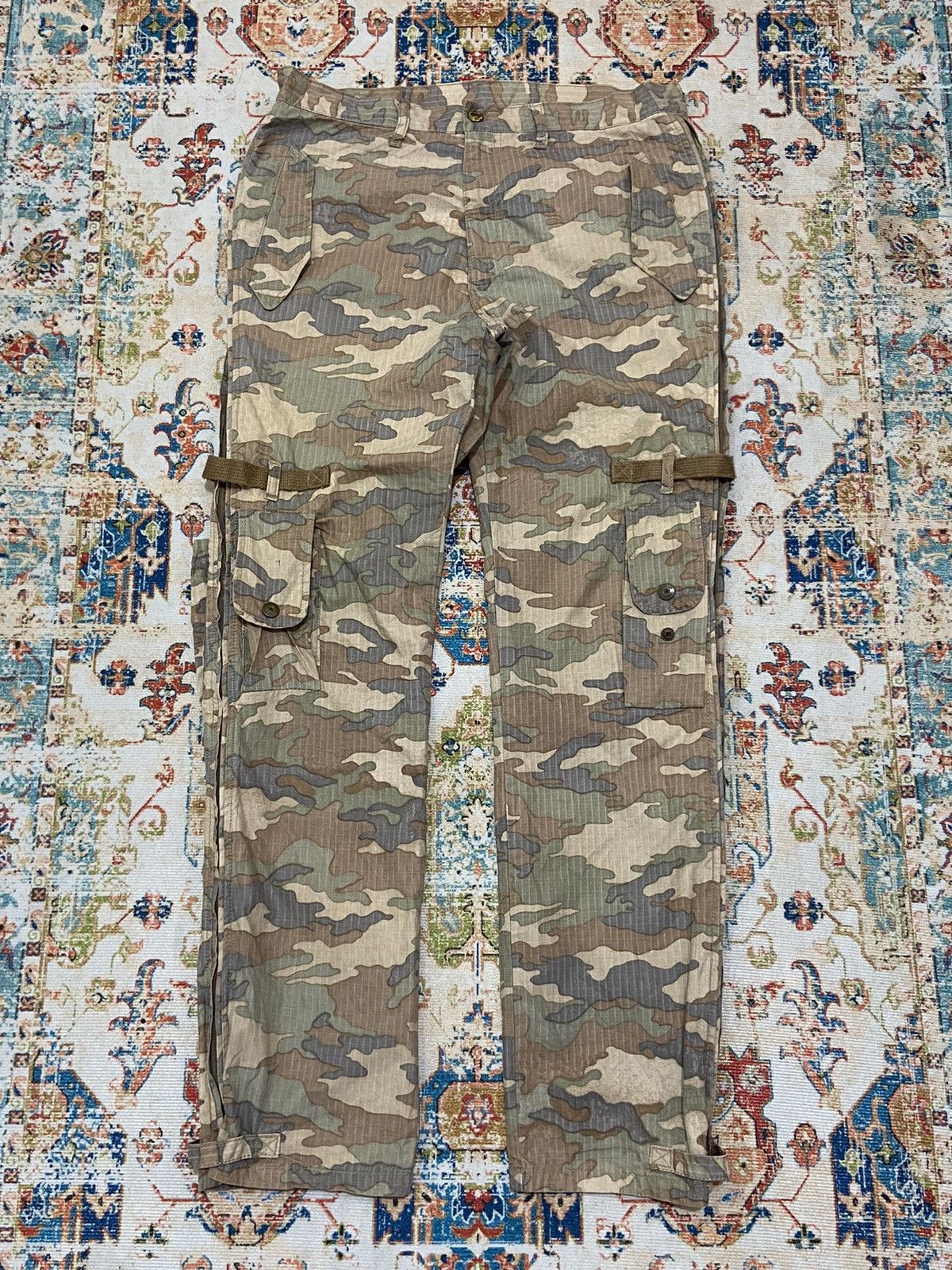 PPFM RARE💥PPFM Hypric Track Long Zipper Camouflage Tactical Pants Size US 33 - 13 Thumbnail