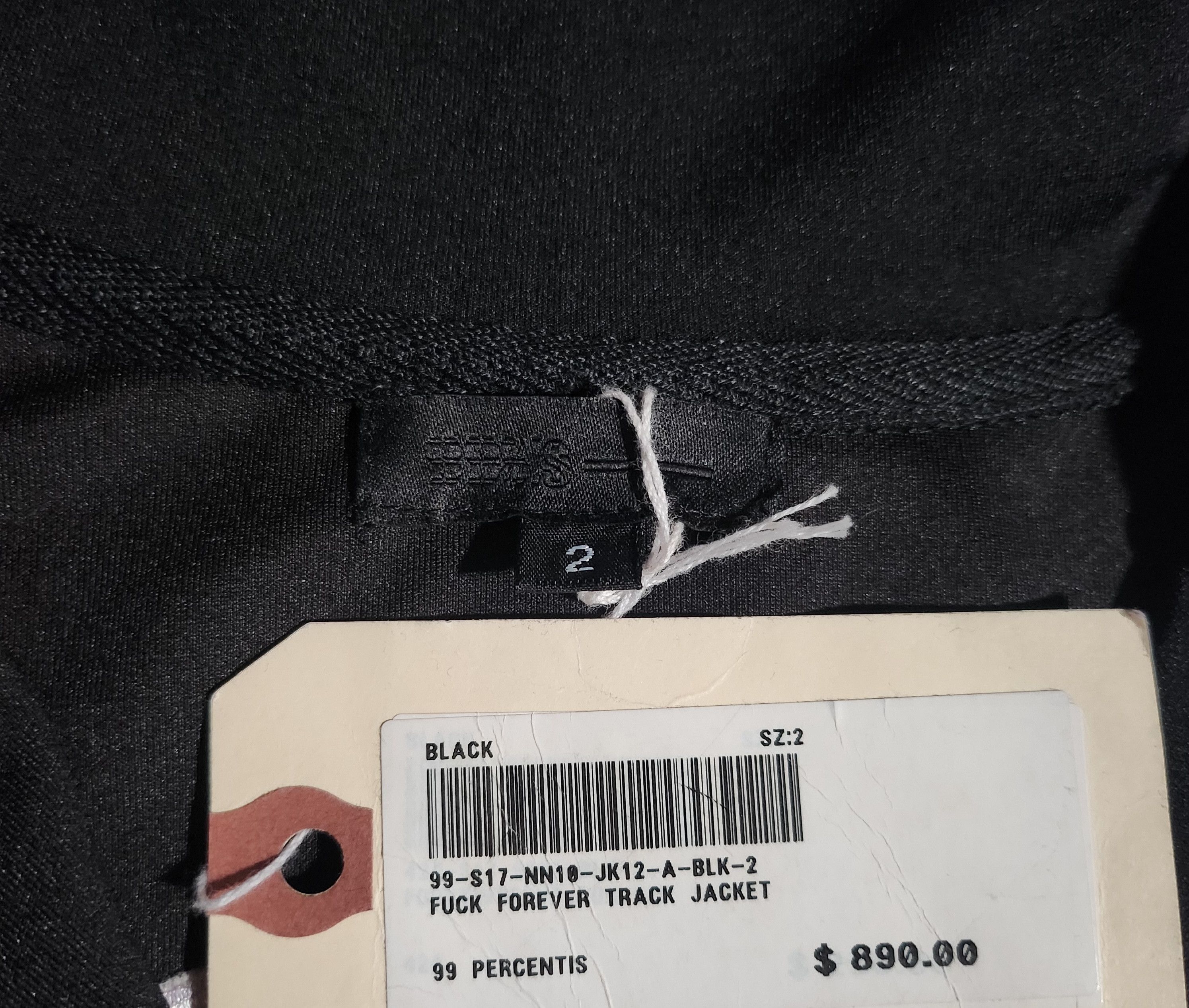 99%IS- 99%is- Fuck Forever Sports Club Jacket - Size 2 Size US M / EU 48-50 / 2 - 3 Thumbnail