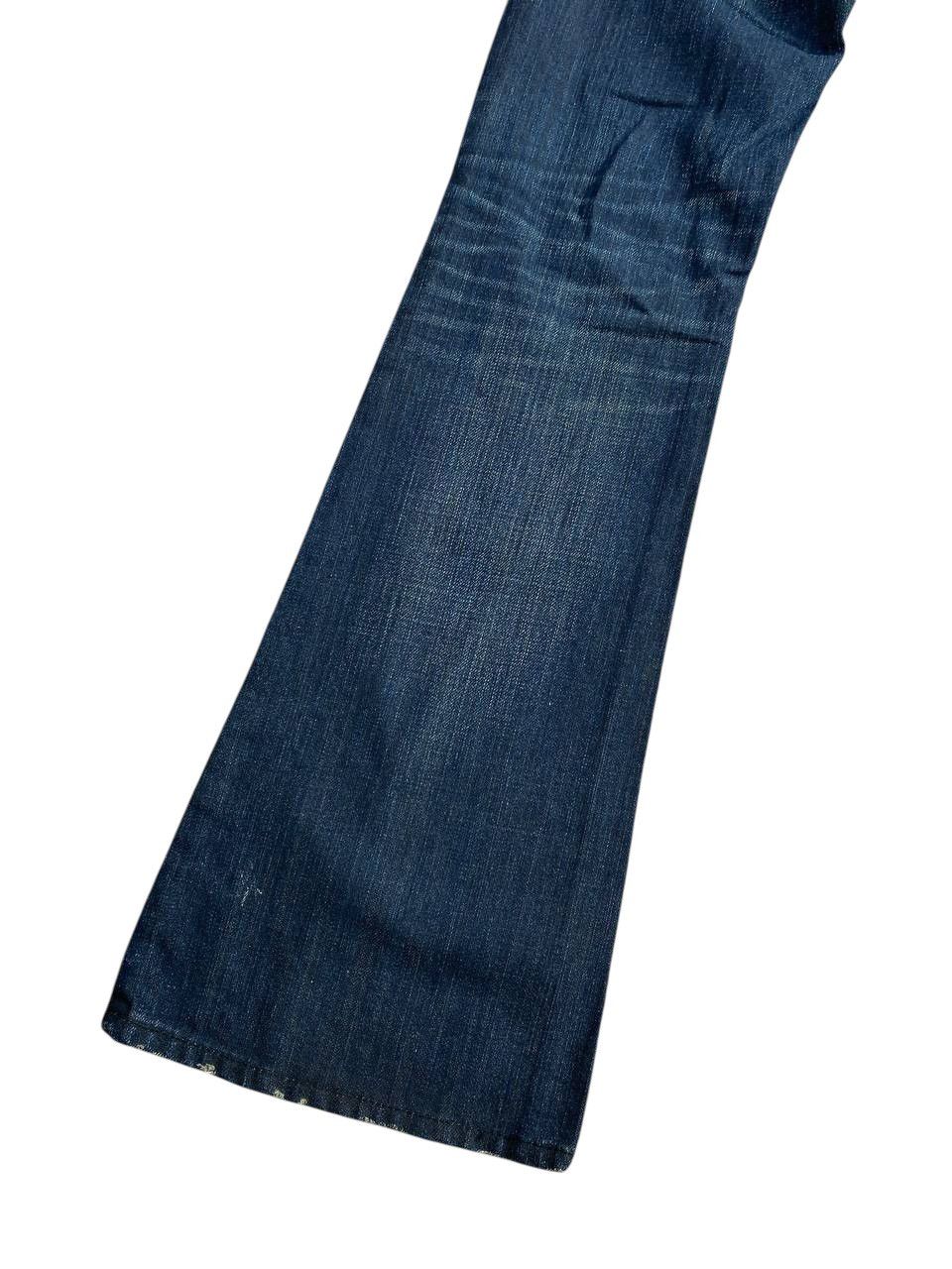 The Great China Wall The Great China Handmade Indigo Flare Denim Size US 26 / EU 42 - 14 Thumbnail