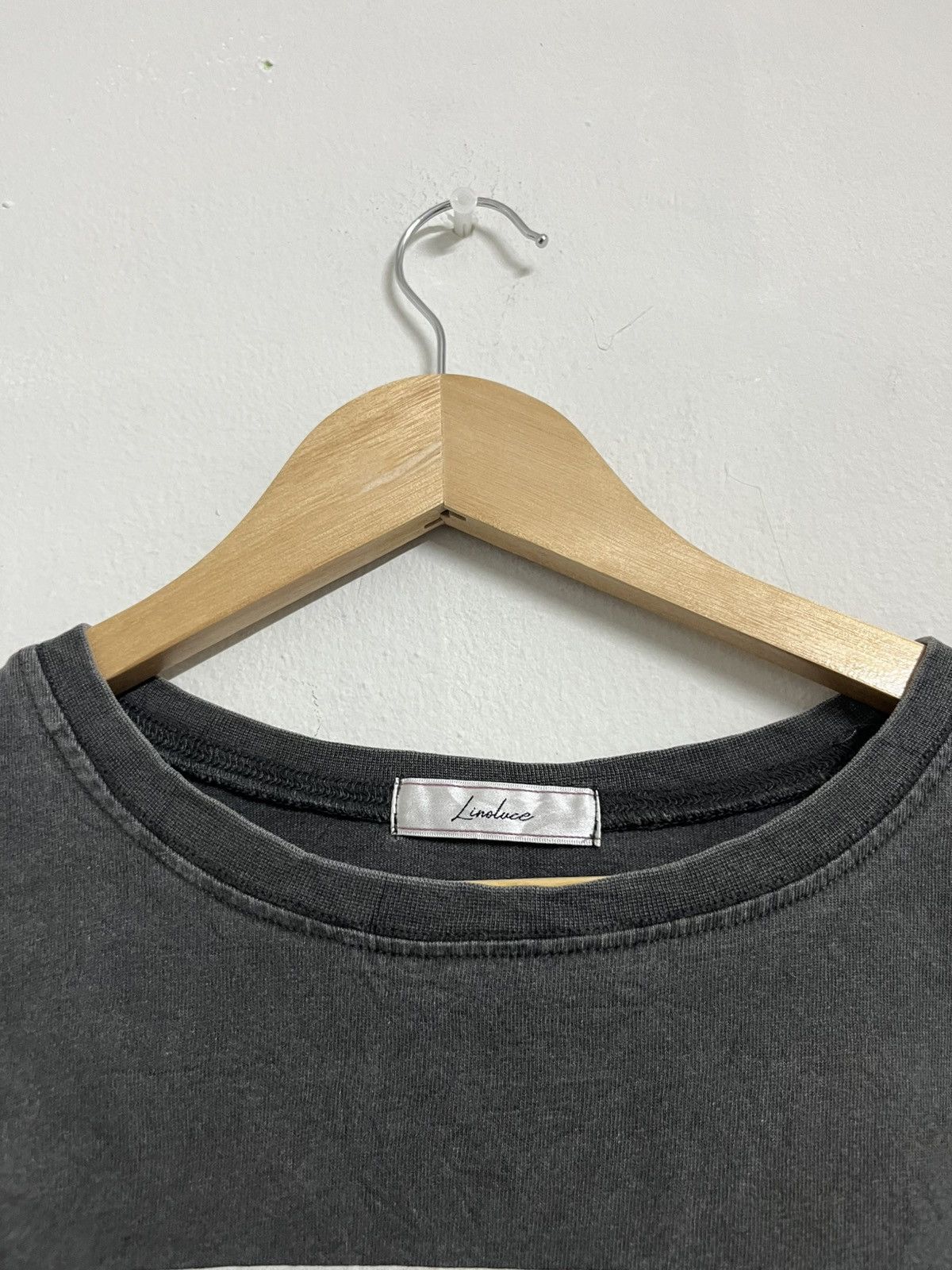 Japanese Brand 💥Linoluce Japanese Brand Multiply band t shirts faded black Size US XL / EU 56 / 4 - 6 Thumbnail