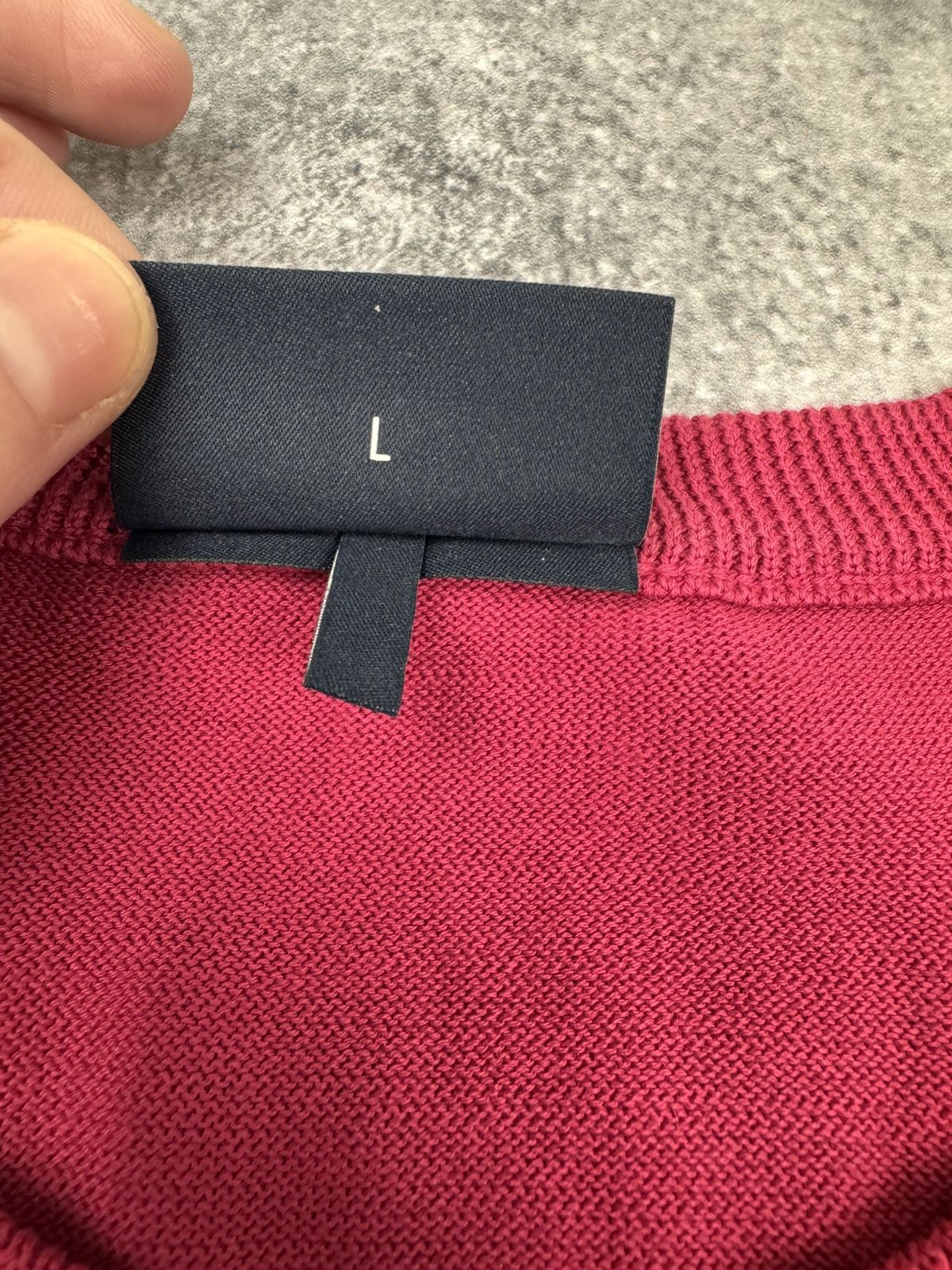 Armani Armani Jeans Women Crewneck Sweater Dark Pink Size L Size L / US 10 / IT 46 - 5 Thumbnail