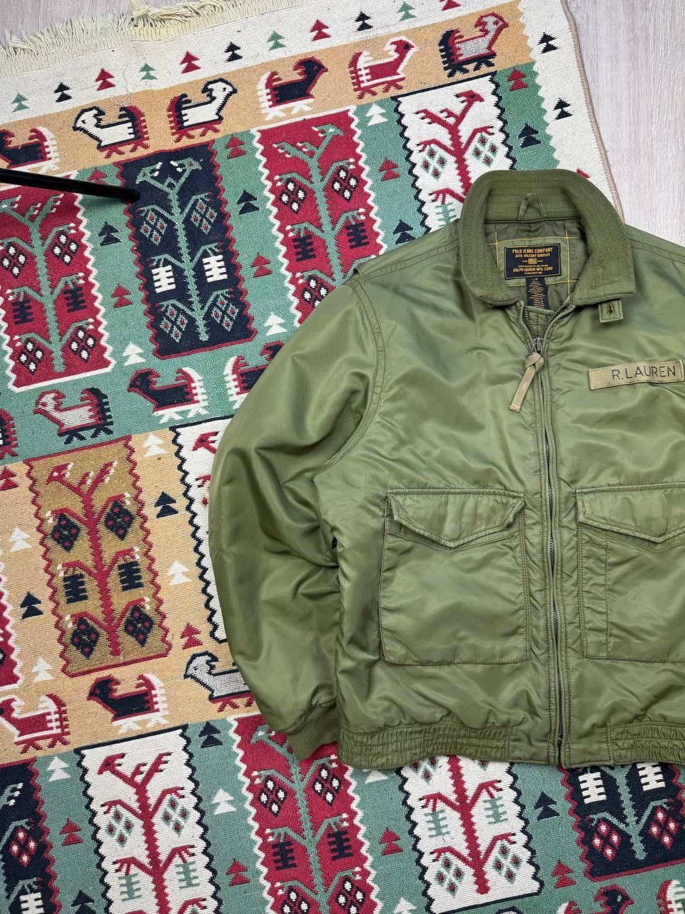 Polo Ralph Lauren × Vintage RARE Vintage Polo Jeans Company Bomber Y2K Jacket Size US L / EU 52-54 / 3 - 2 Thumbnail