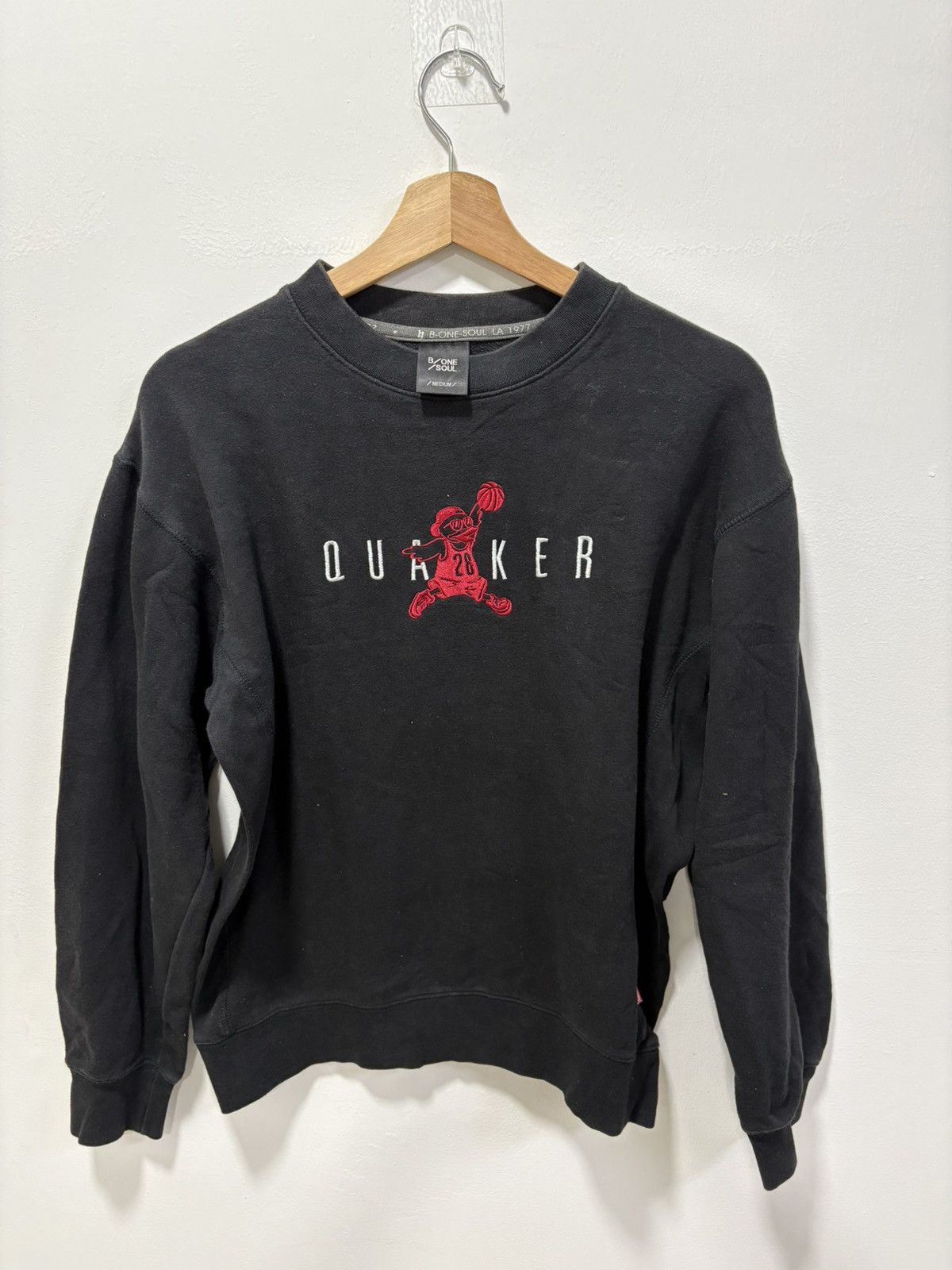 Japanese Brand Duck Dude By B One Soul Be As you Are Quakers Sweatshirt Size US M / EU 48-50 / 2 - 1 Thumbnail