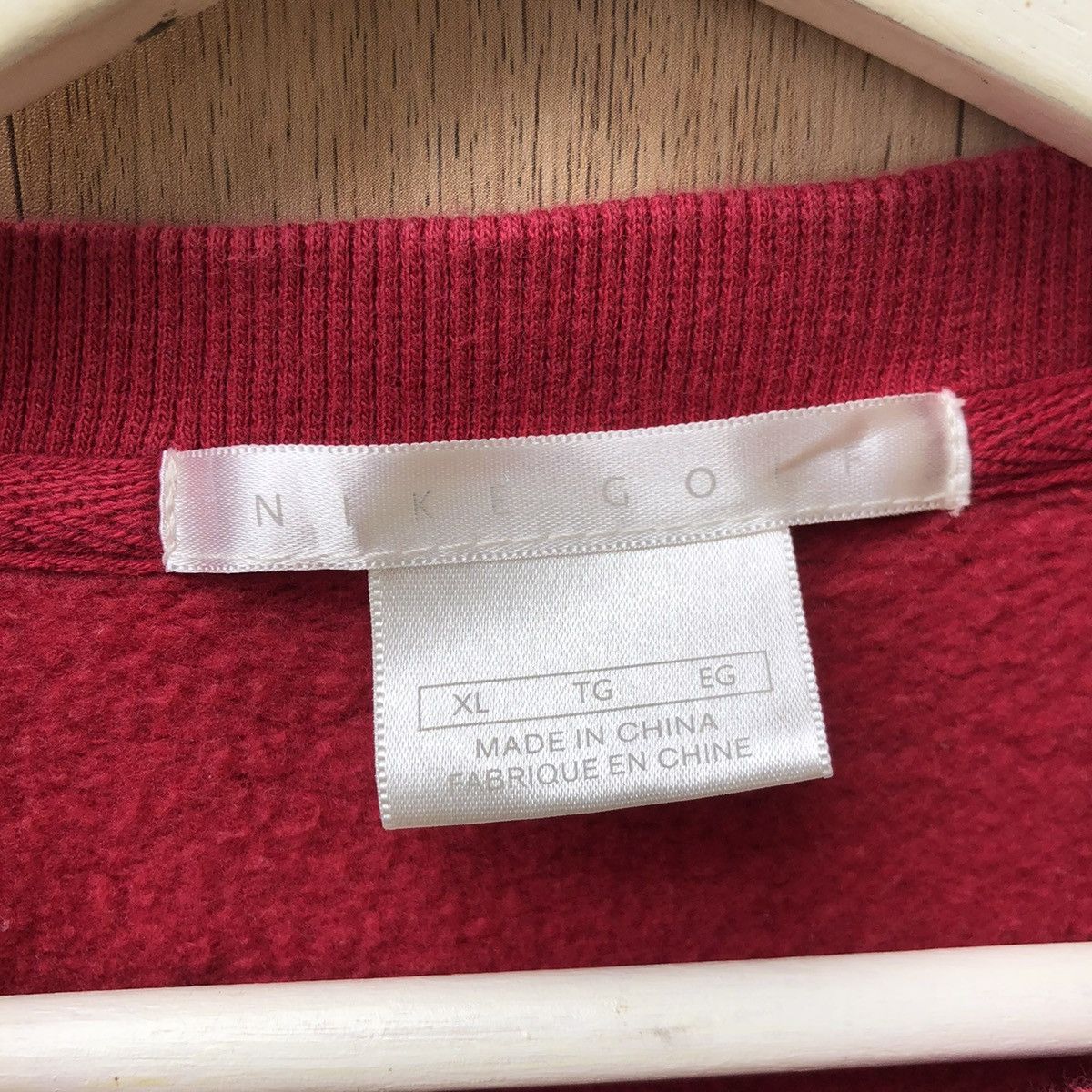 Nike Vintage Nike Golf Women Swoosh Pullover Sweatshirt Size XL / US 12-14 / IT 48-50 - 6 Thumbnail