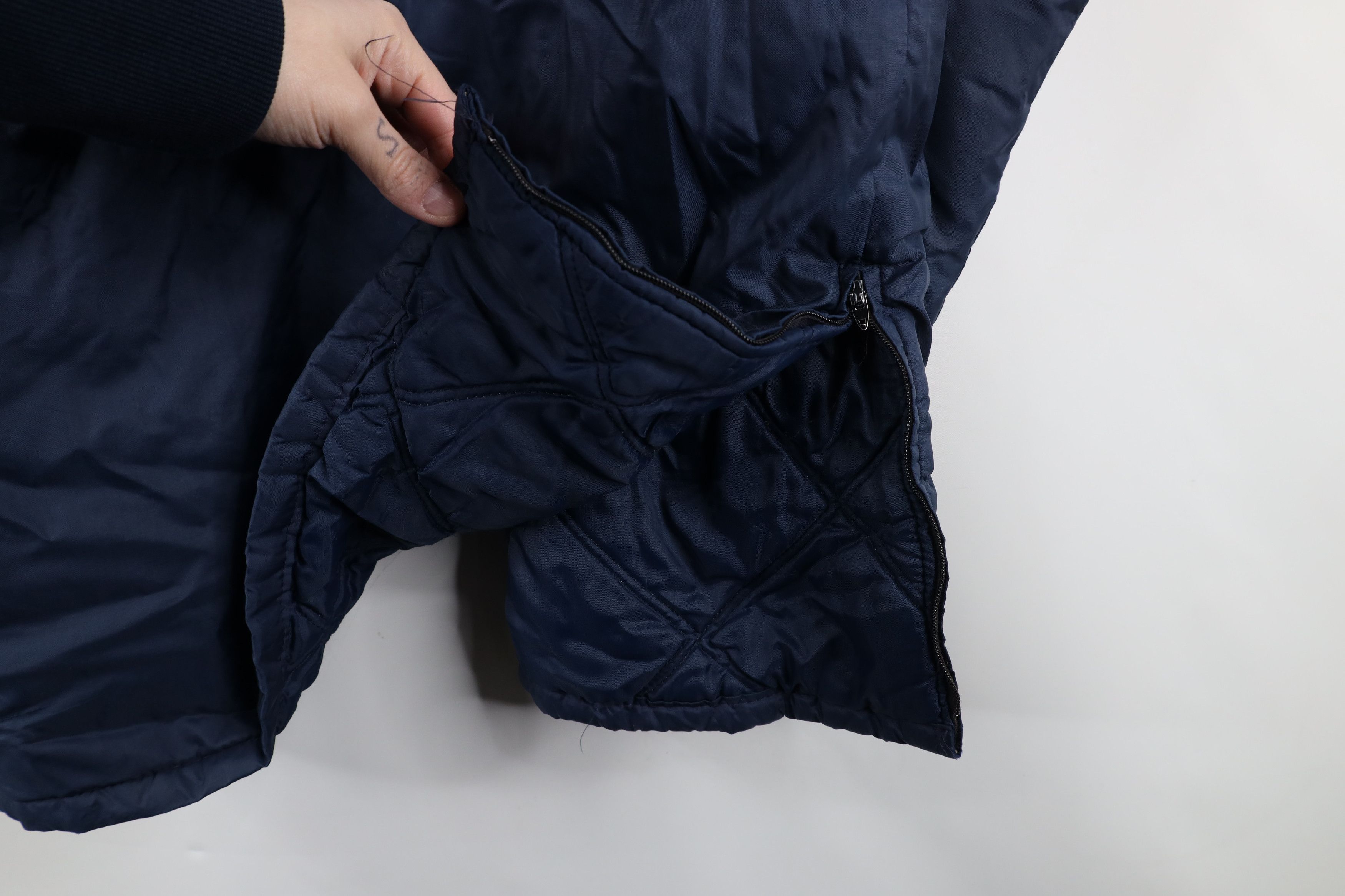 Vintage Vintage 60s Streetwear Hooded Parka Jacket Blue AS IS Size US L / EU 52-54 / 3 - 14 Thumbnail