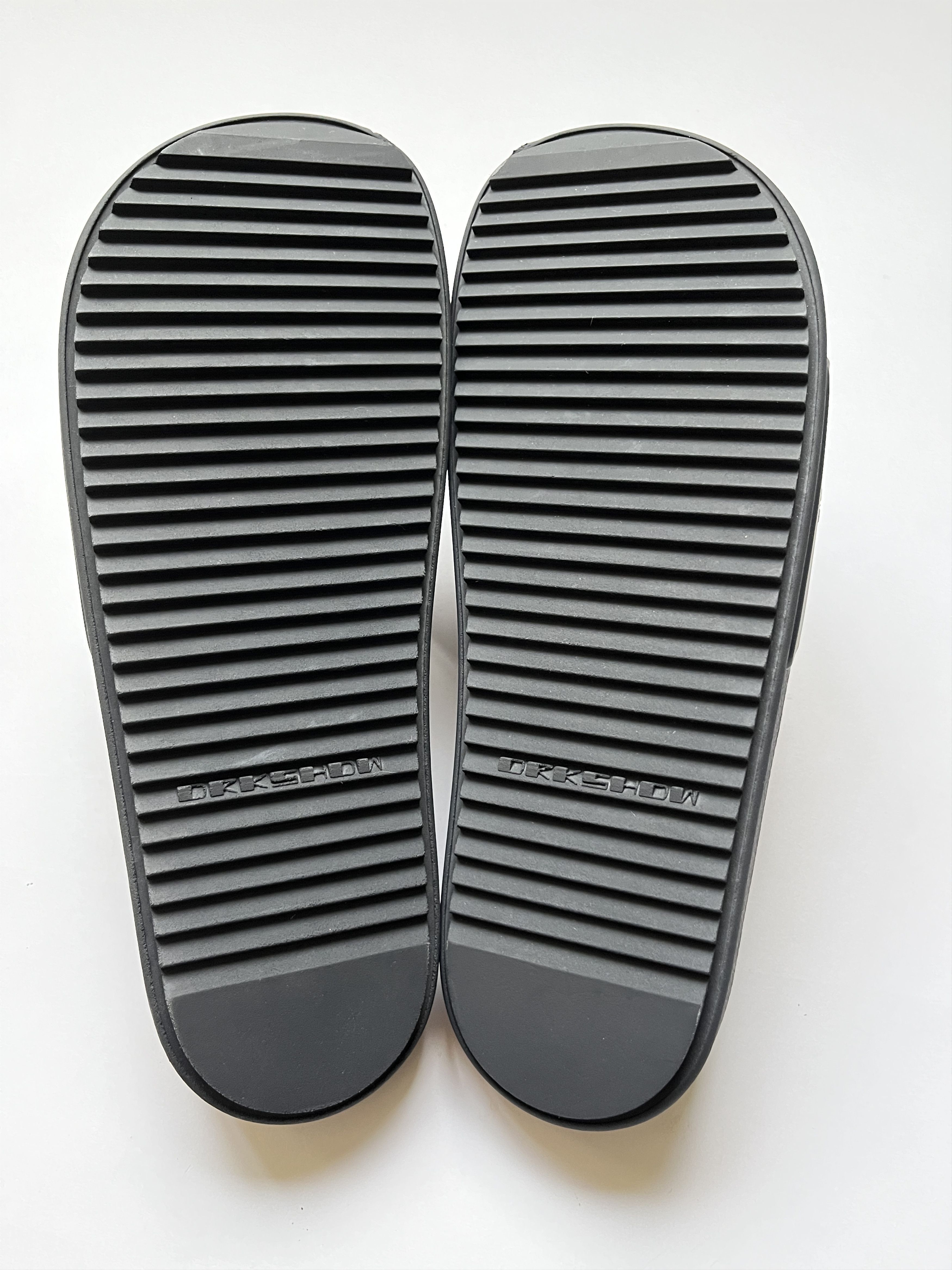 Rick Owens ⚡️QUICK SALE⚡️Rick Owens Drkshdw Black Shower Slides Size US 6 / EU 39 - 8 Thumbnail