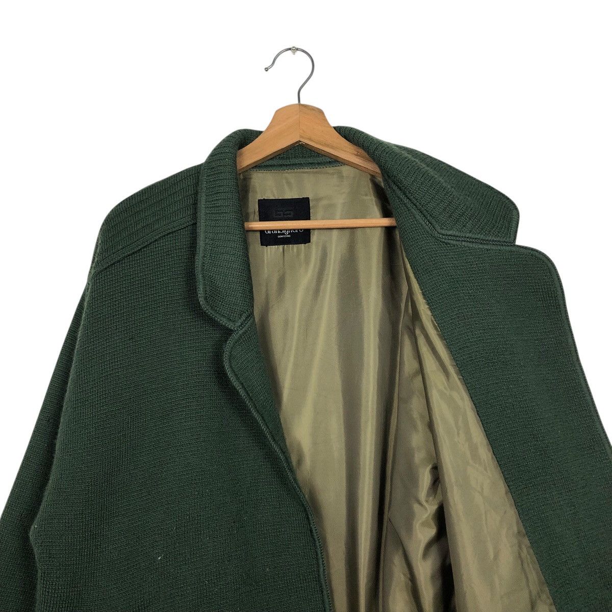 Japanese Brand Vintage GranSignore Double-Breasted Knit Bomber Jacket Size US M / EU 48-50 / 2 - 13 Thumbnail
