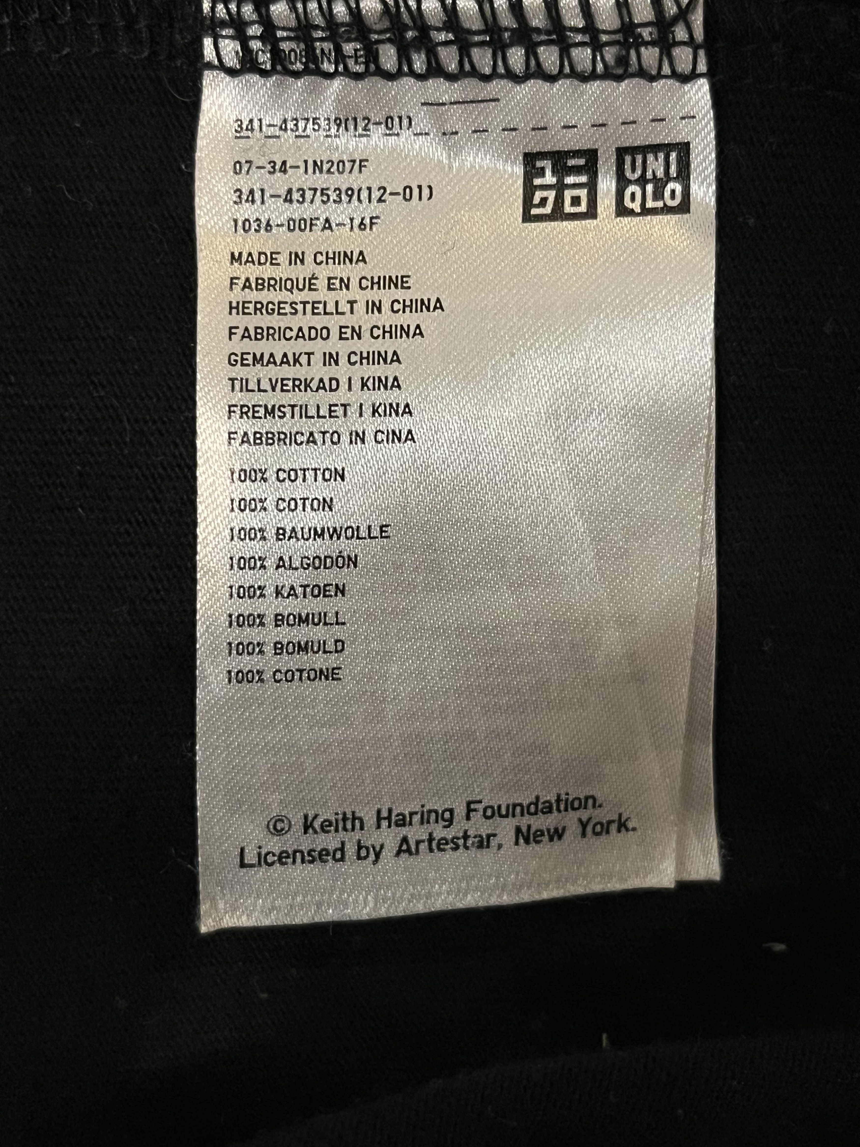 Japanese Brand × Keith Haring Keith Haring x Uniqlo Tokyo Japan Big Logo Size US XS / EU 42 / 0 - 5 Thumbnail