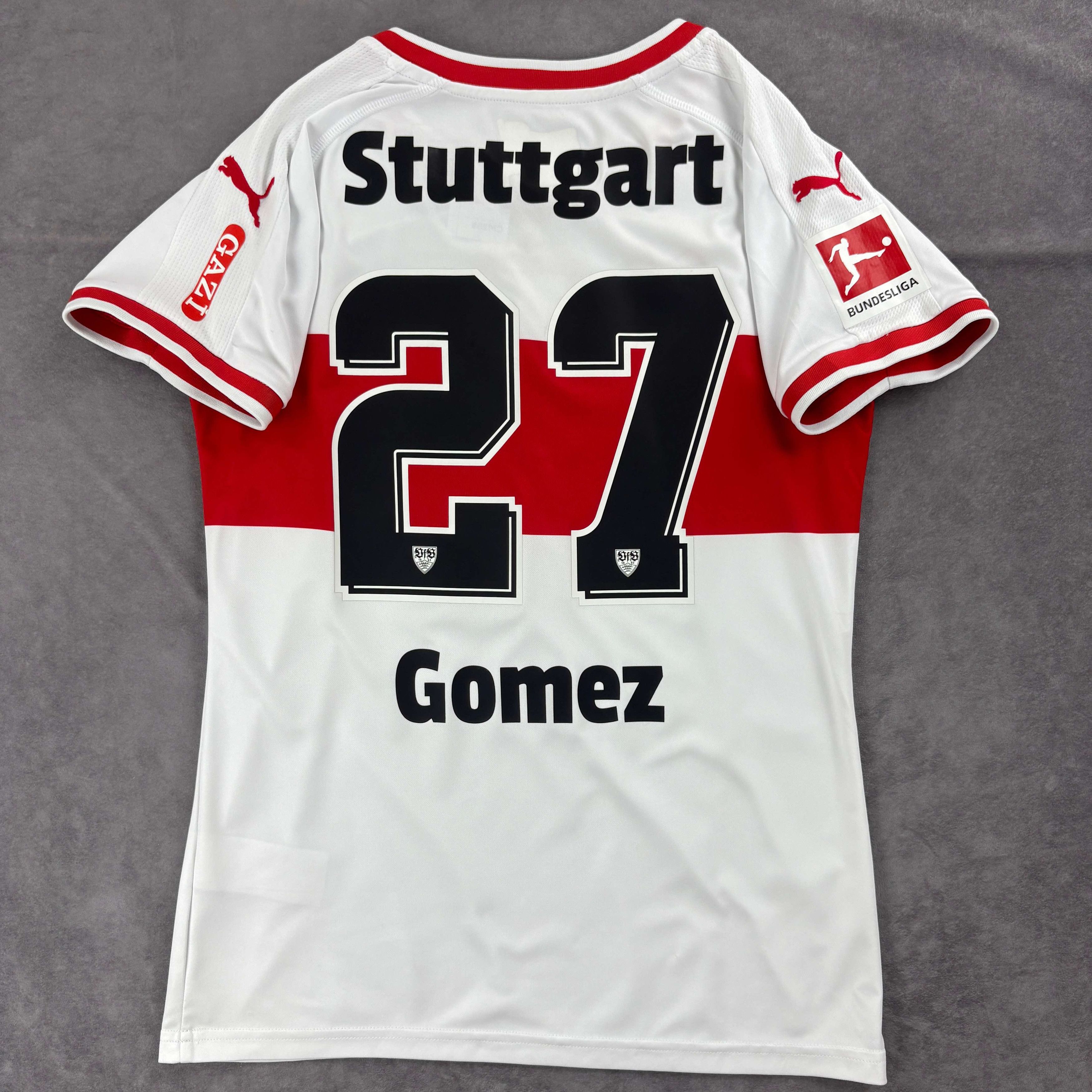 Puma Stuttgart 2018-19 Puma home Gomez football jersey Womens XS Size XS / US 0-2 / IT 36-38 - 1 Thumbnail