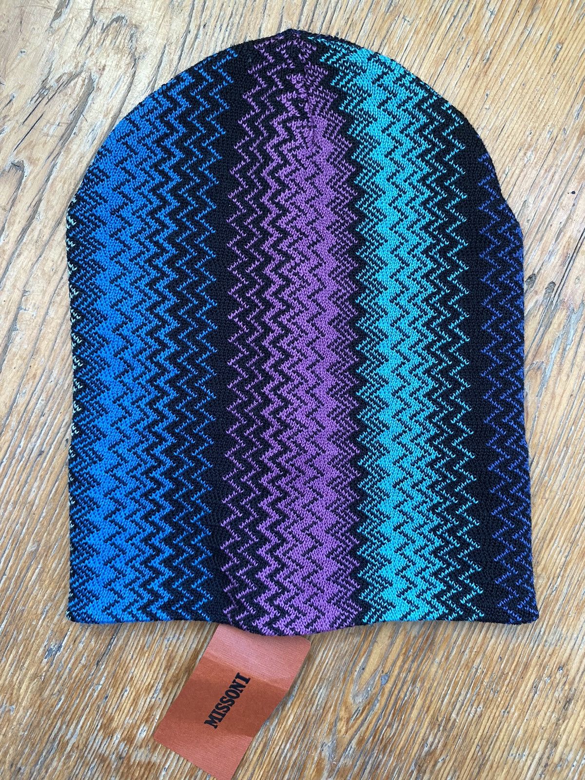 Missoni Missoni Designer Striped Hat Size ONE SIZE - 9 Thumbnail