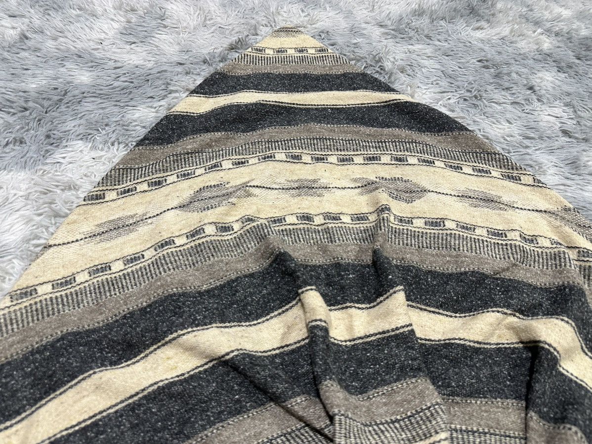 GOA 🔥Y2K Archived Goa Stole Fringed Ethnic Capes Frayed Scarf Size US XL / EU 56 / 4 - 13 Thumbnail