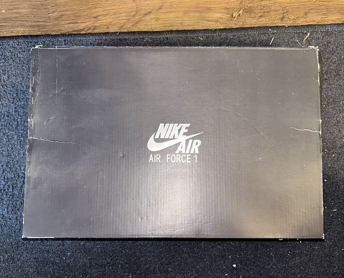 Nike Nike Air Force 1 Low ‘07 LV8 White Black Orange Size US 13 / EU 46 - 6 Thumbnail