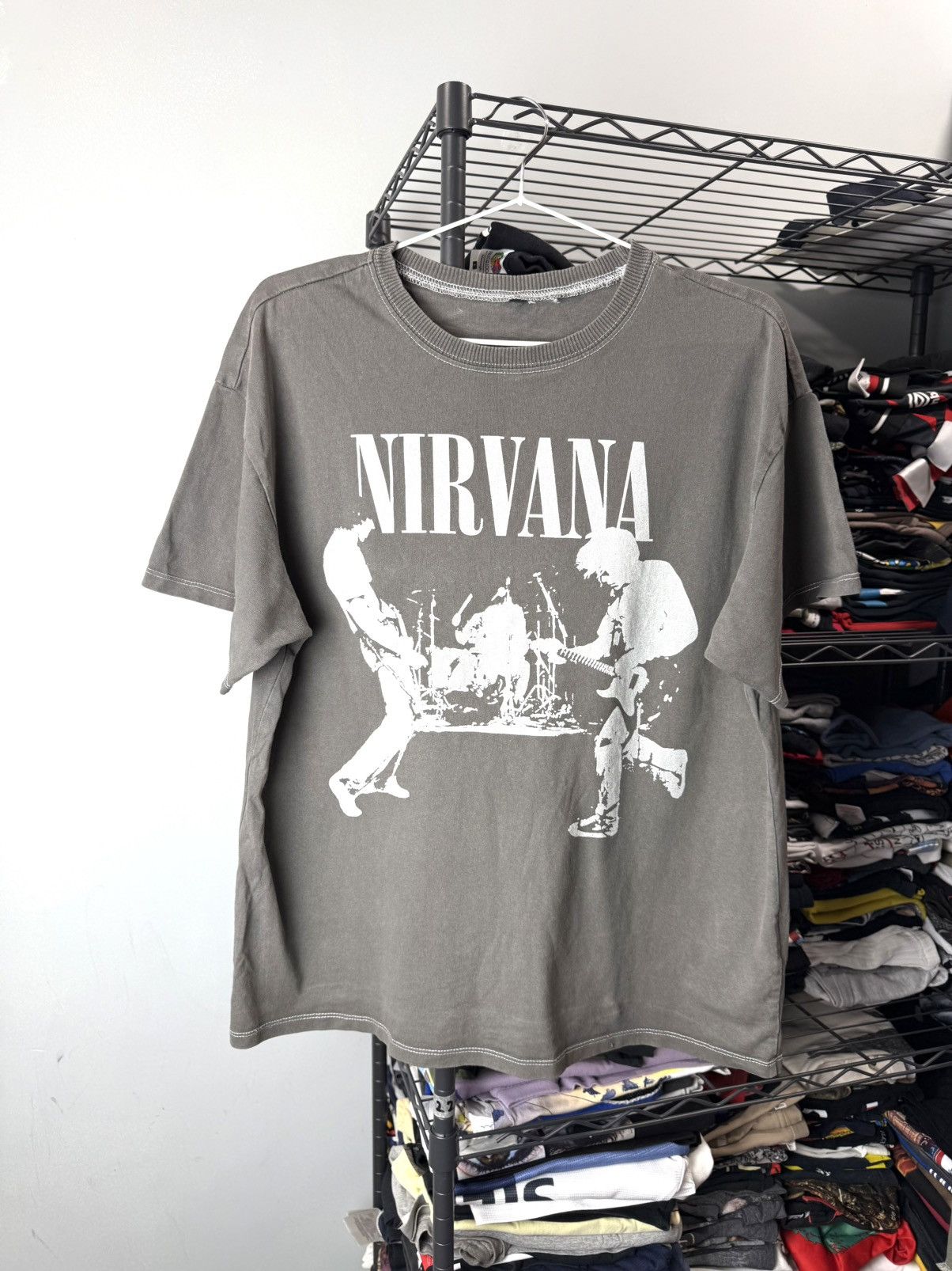 Nirvana Vintage Style Nirvana Band Rock T Shirt Kurt Cobain Size US M / EU 48-50 / 2 - 1 Thumbnail