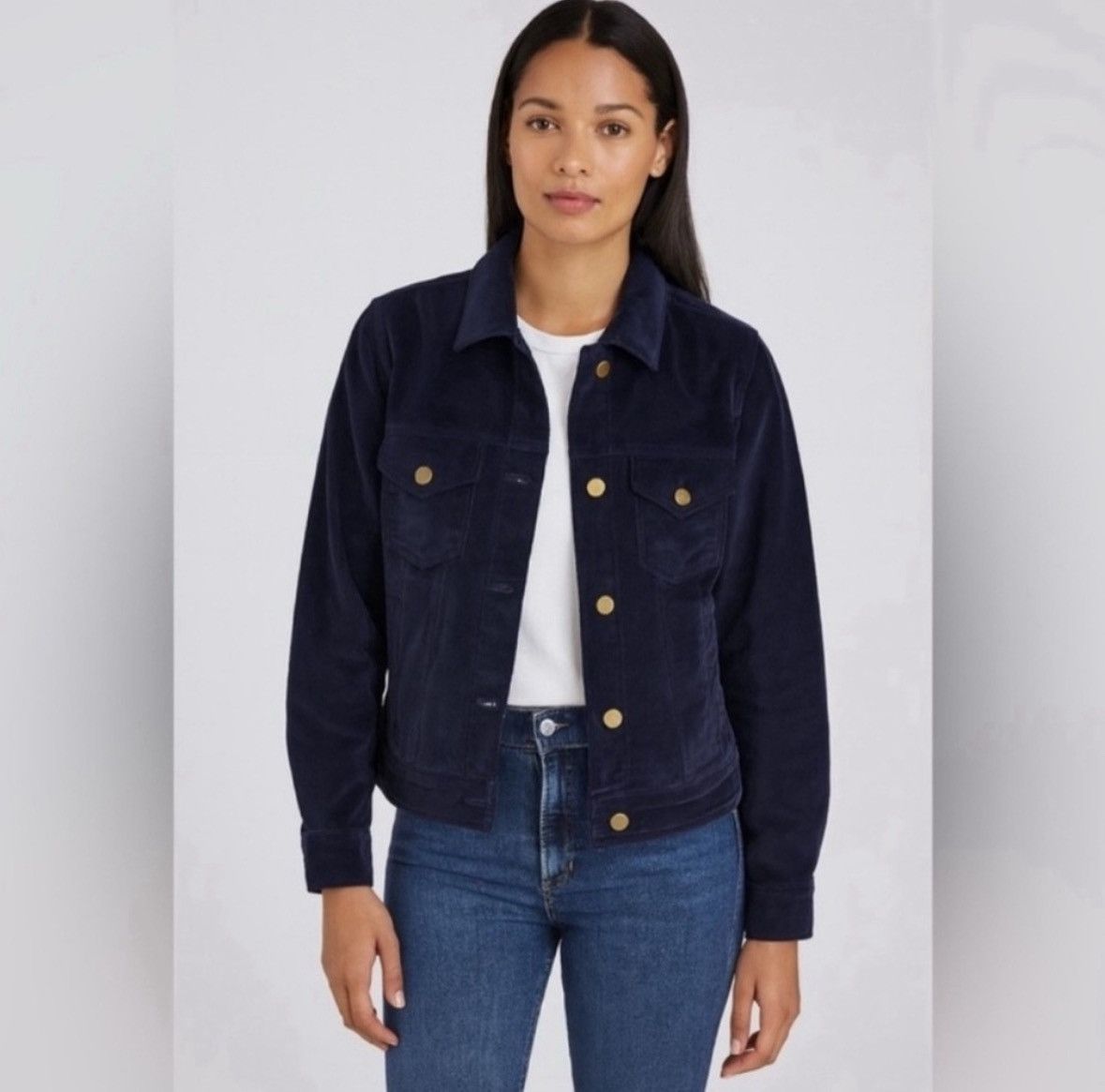 Frame FRAME Corduroy Trucker Jacket/SMALL Size S / US 4 / IT 40 - 1 Thumbnail
