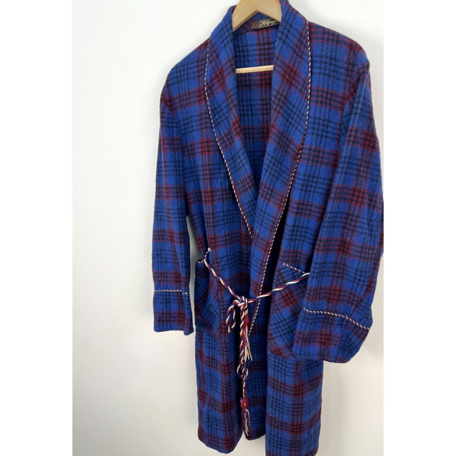 McGregor VINTAGE McGregor Robe Shirt Hoodie? Size US L / EU 52-54 / 3 - 3 Thumbnail