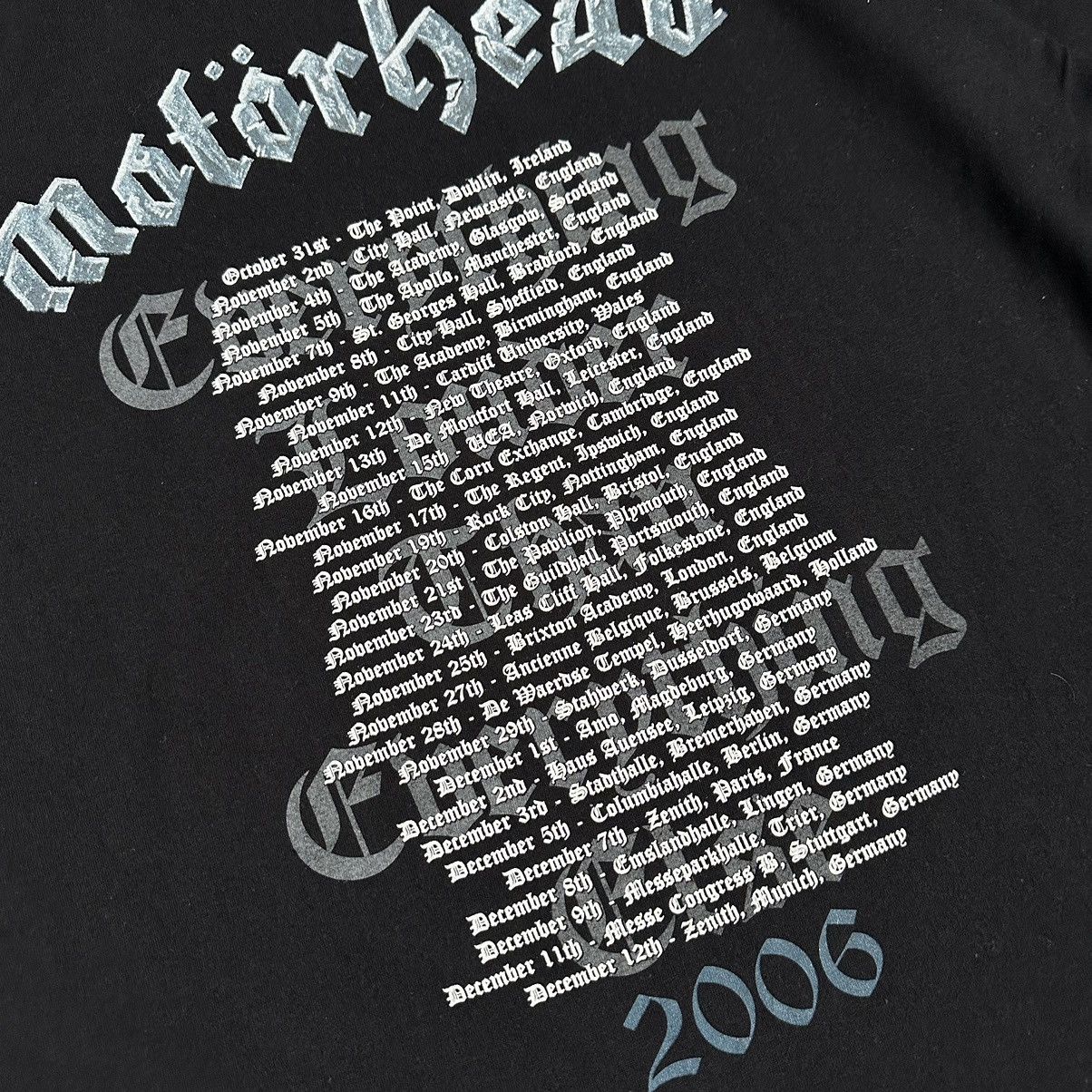 Band Tees × Vintage VINTAGE Y2K MOTORHEAD KISS OF DEATH BAND TEE Size US XL / EU 56 / 4 - 7 Thumbnail
