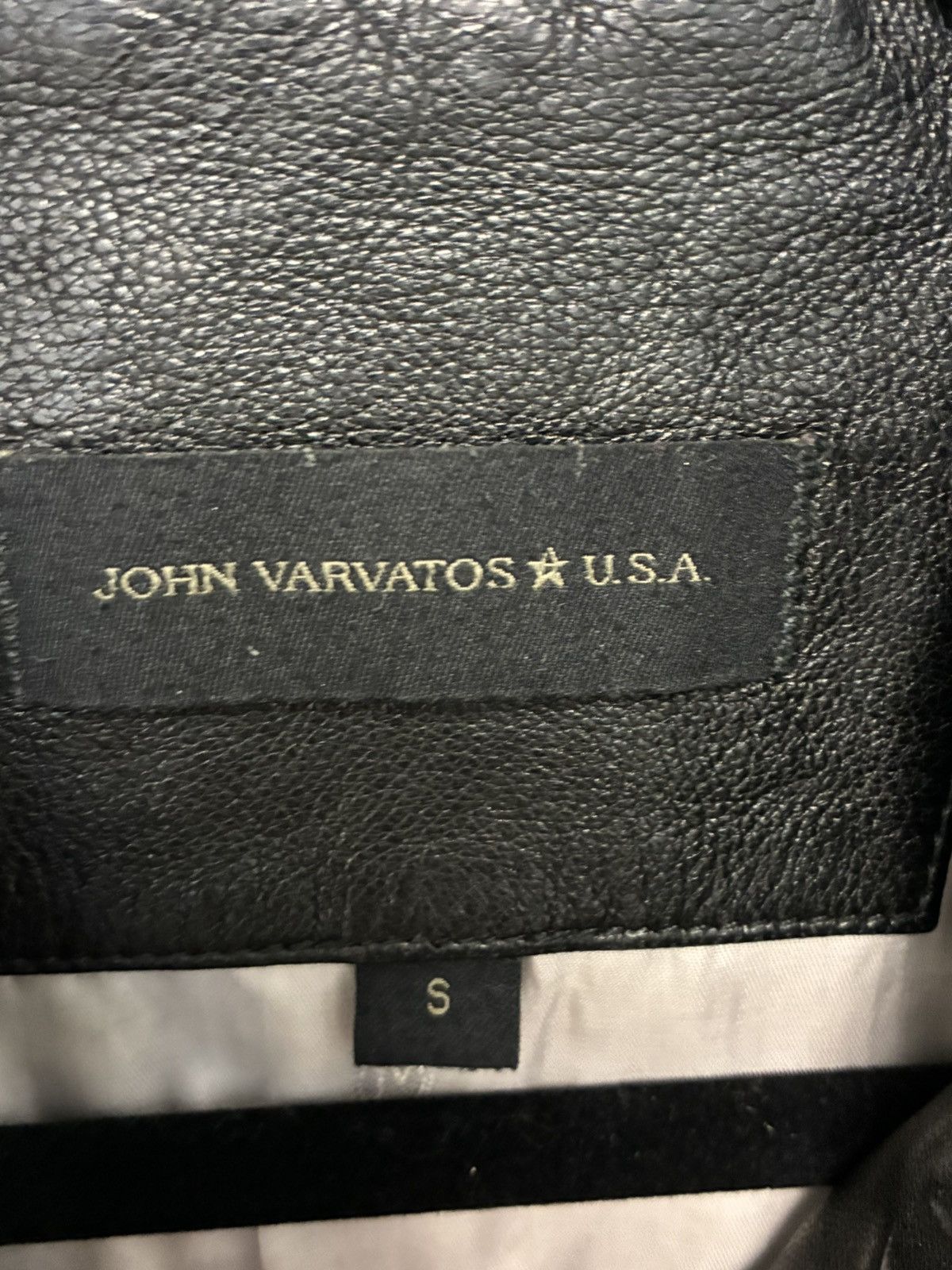John Varvatos Leather Shirt Jacket Small Size US S / EU 44-46 / 1 - 4 Thumbnail