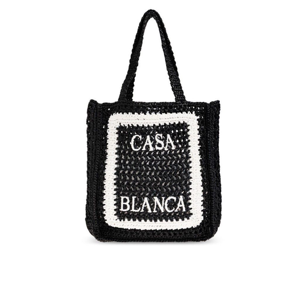 Casablanca Shoulder Bag in Black, Men's