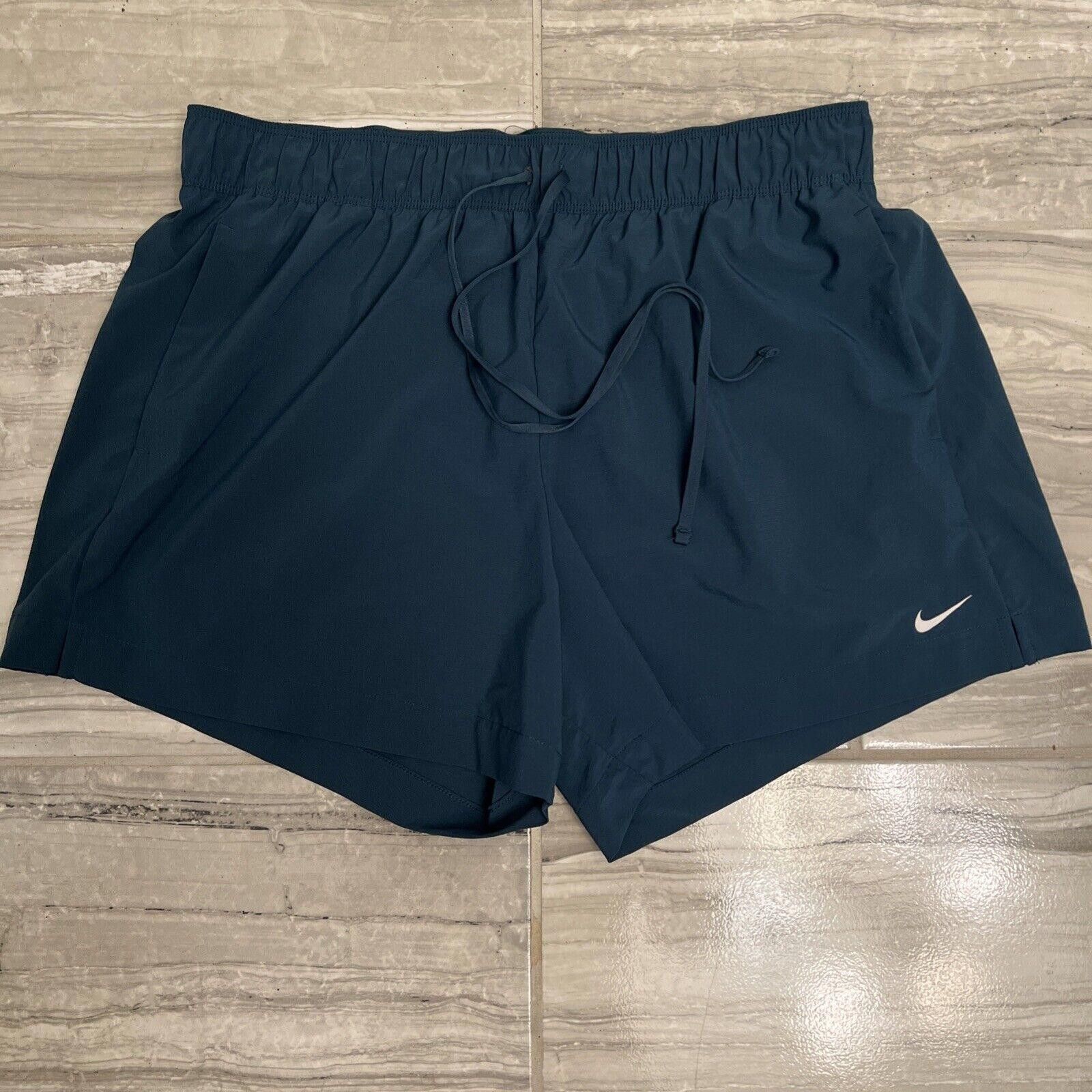 Nike Nike Women’s flex running shorts Green Just Do It Size Large Size 36" / US 14 / IT 50 - 1 Thumbnail