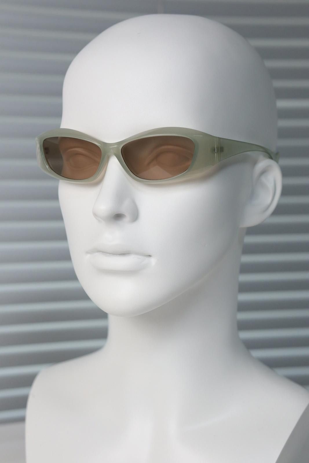 Other Vtg Y2k Avant Garde Round Sunglasses Jelly Pink Unisex OS Size ONE SIZE - 5 Thumbnail