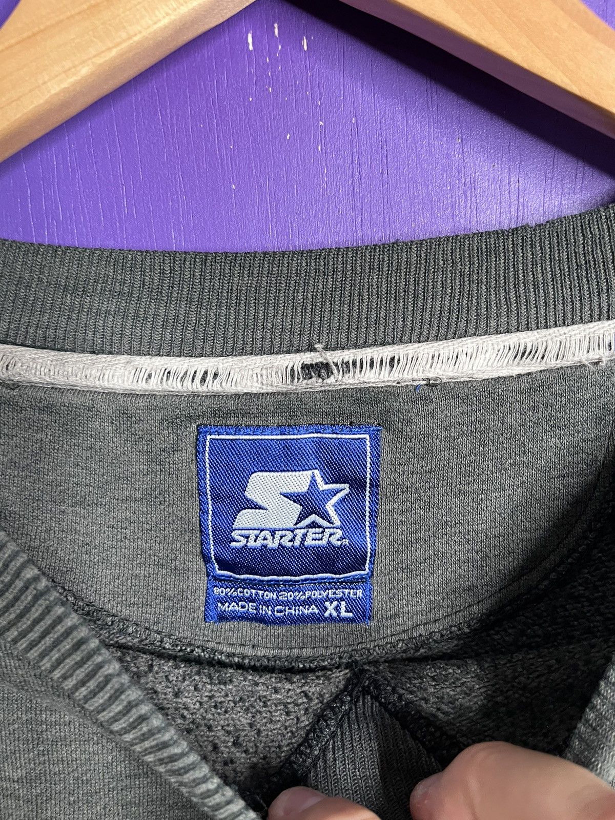 Starter × Vintage Vintage 90s Starter authentic apparel crewneck Size US XXL / EU 58 / 5 - 4 Thumbnail