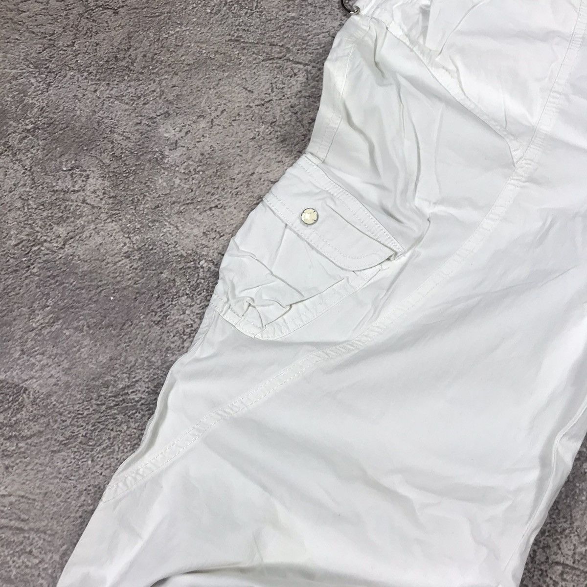 Vintage Vintage Y2K Baggy Flared Parachute Pants Streetwear Faded 28 Size 28" / US 6 / IT 42 - 3 Thumbnail