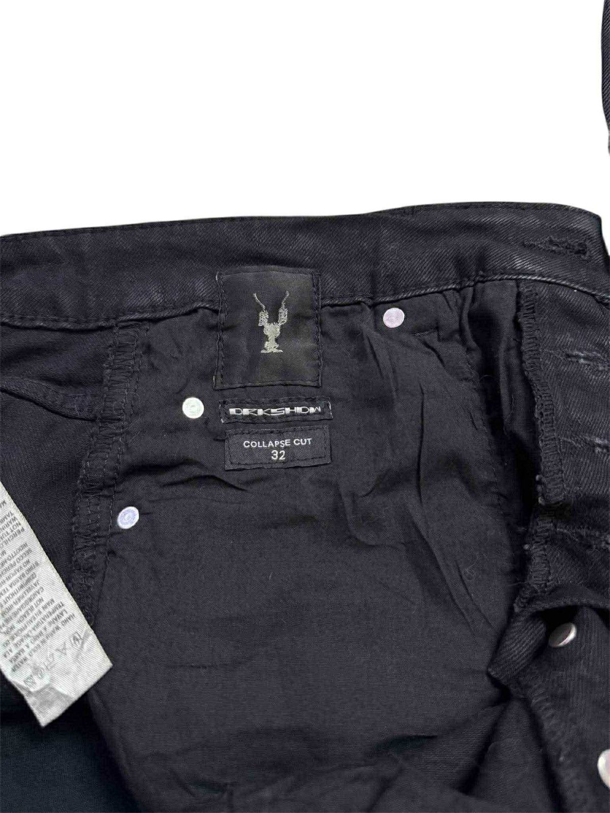Rick Owens Drkshdw Rick owens X Rick owens drkshdw waxed skinny pants Size US 32 / EU 48 - 7 Thumbnail