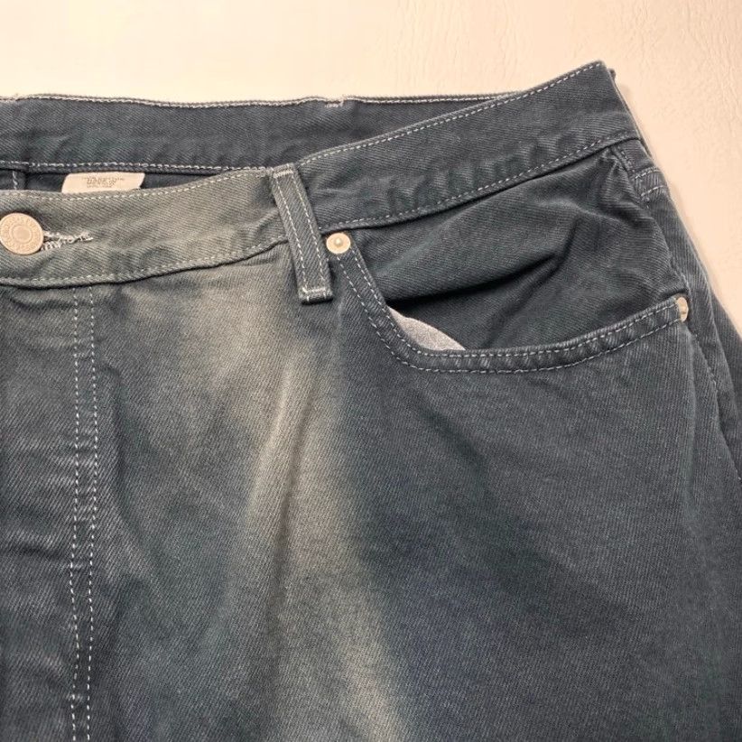Levi's VINTAGE Levi's 501 Jeans 42x25 Denim Dark Blue Button Fly 5-Pocket Mens Regular Cotton Jeans Size US 42 / EU 58 - 5 Thumbnail