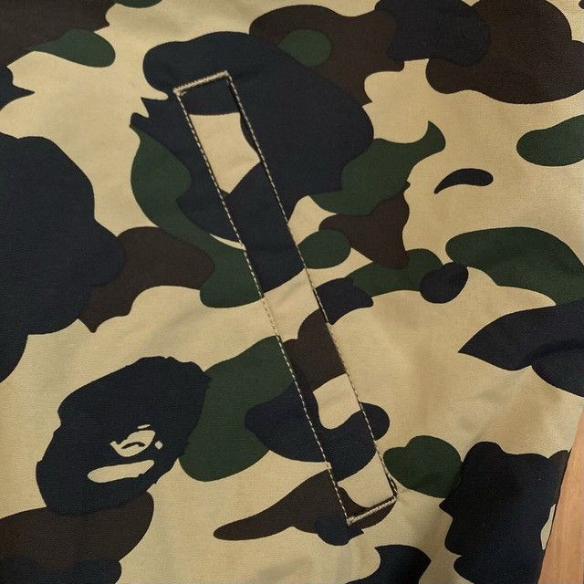 Bape BAPE APE HEAD logo varsity jacket 1st camo yellow Size US XL / EU 56 / 4 - 6 Thumbnail