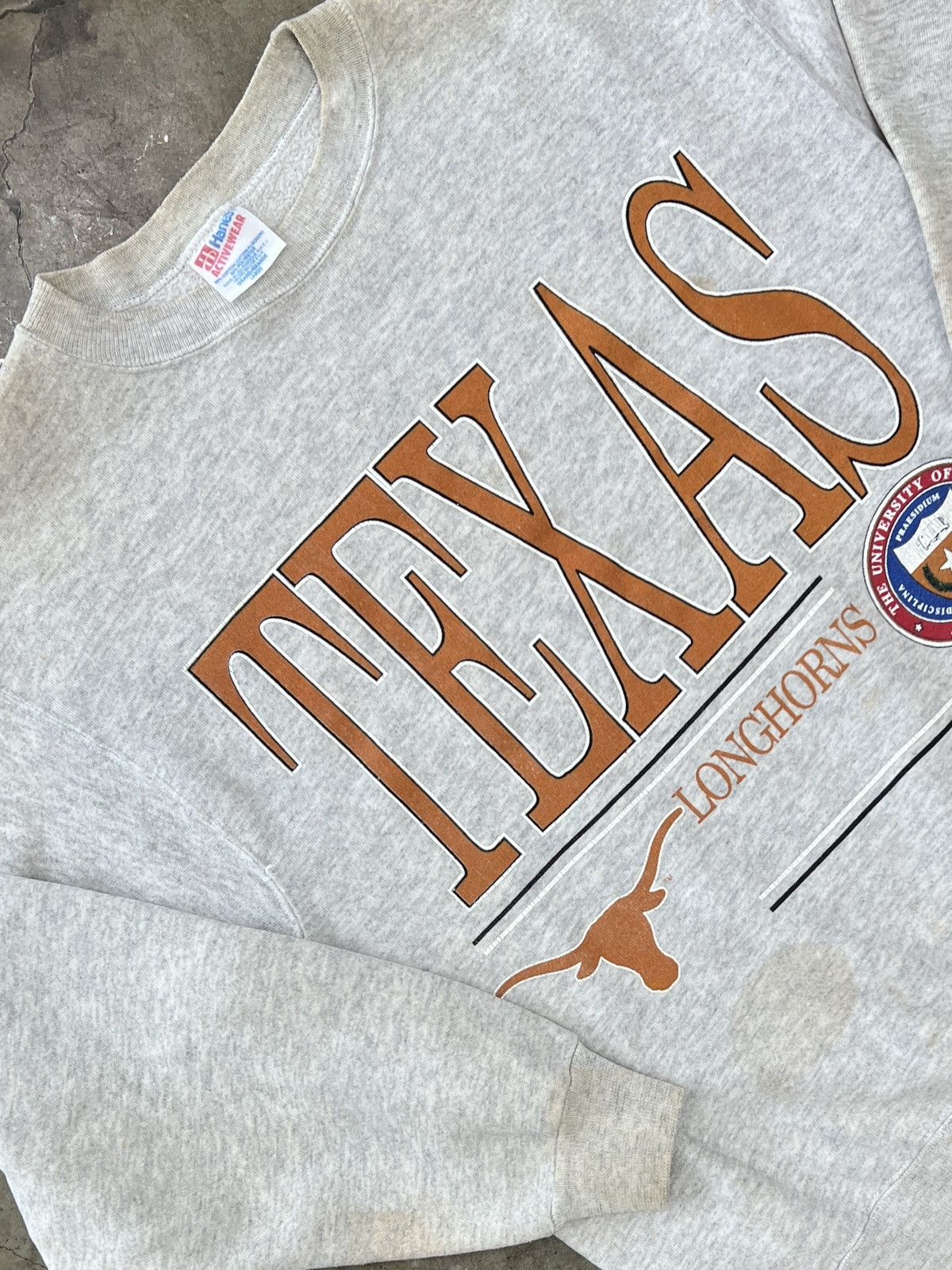 NCAA Vintage 90s Texas Longhorn University Crewneck Large Size US L / EU 52-54 / 3 - 1 Thumbnail