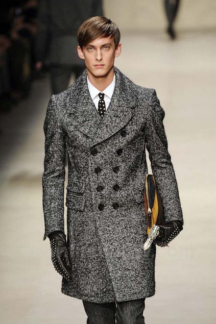 Burberry Prorsum A/W 2012 RUNWAY WOOL COAT Size US S / EU 44-46 / 1 - 1 Thumbnail