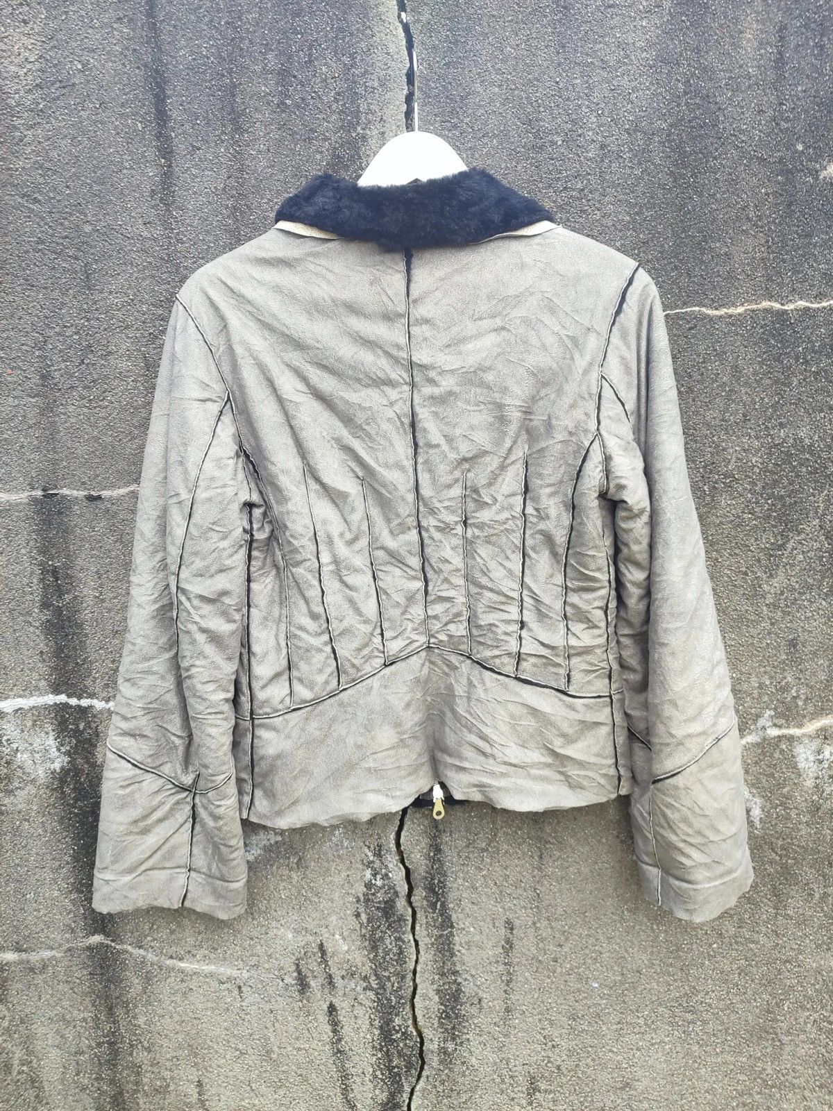 Vintage Vintage Compagnia Italiana Faux Shearling Jacket Size S / US 4 / IT 40 - 5 Thumbnail