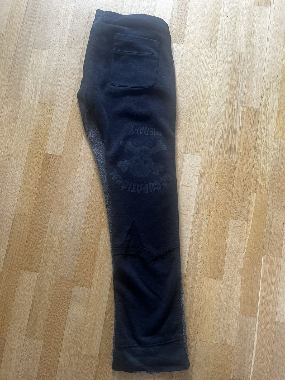 Undercover AW03 Paper Doll Undercover wool and sweatpants hybrid pants Size US 32 / EU 48 - 3 Thumbnail