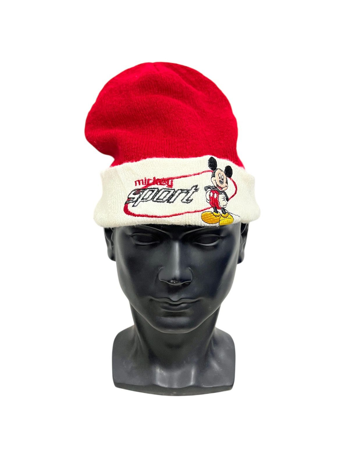 Mickey Mouse Vintage Mickey Mouse Disney Cartoon Beanie Hat Size ONE SIZE - 1 Thumbnail